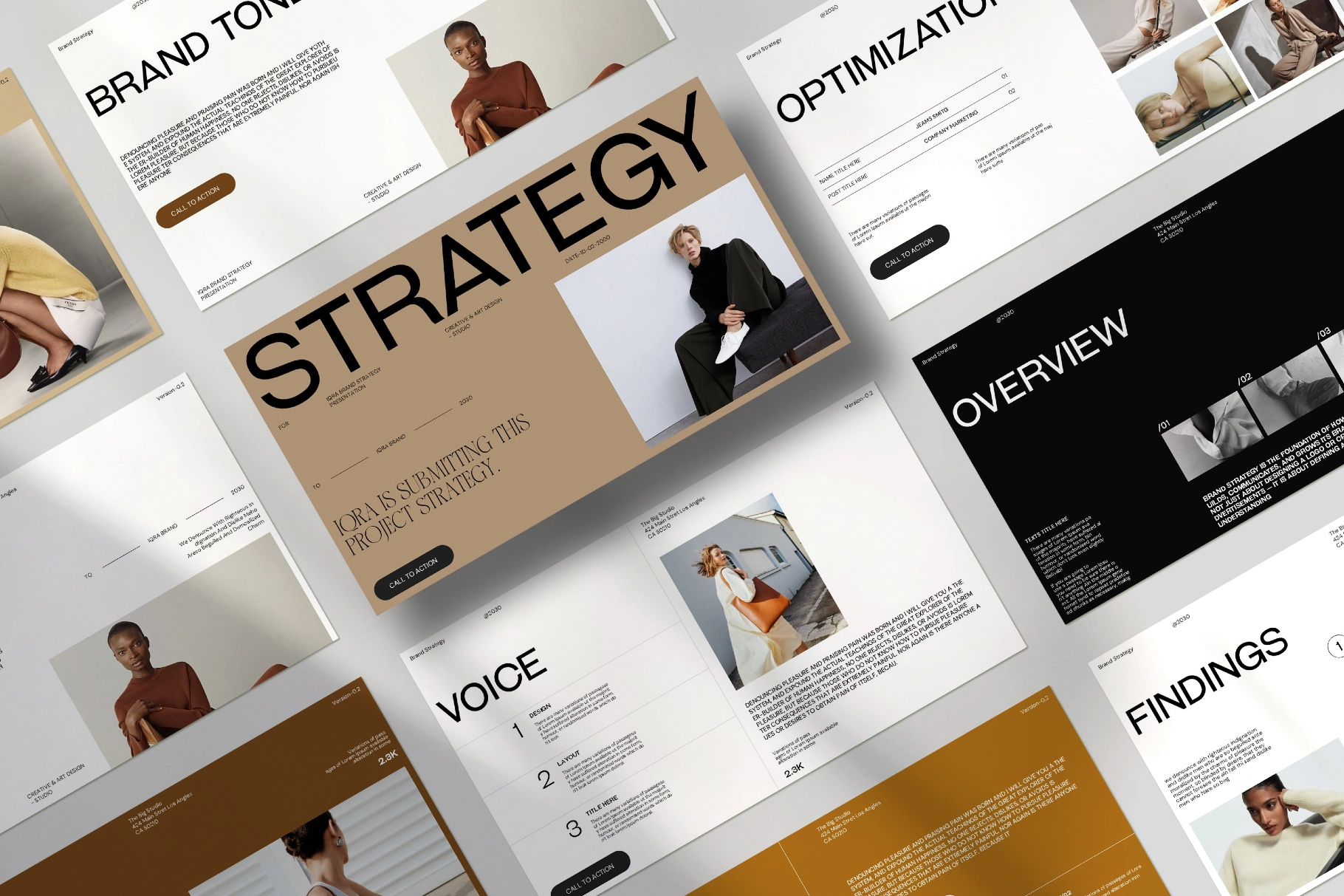 Brand Strategy Presentation Template