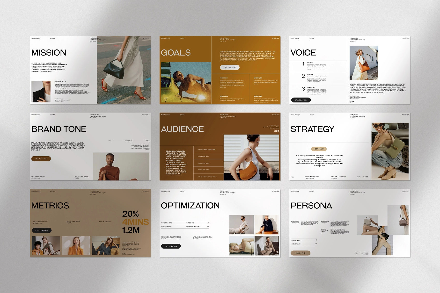 Brand Strategy Presentation Template