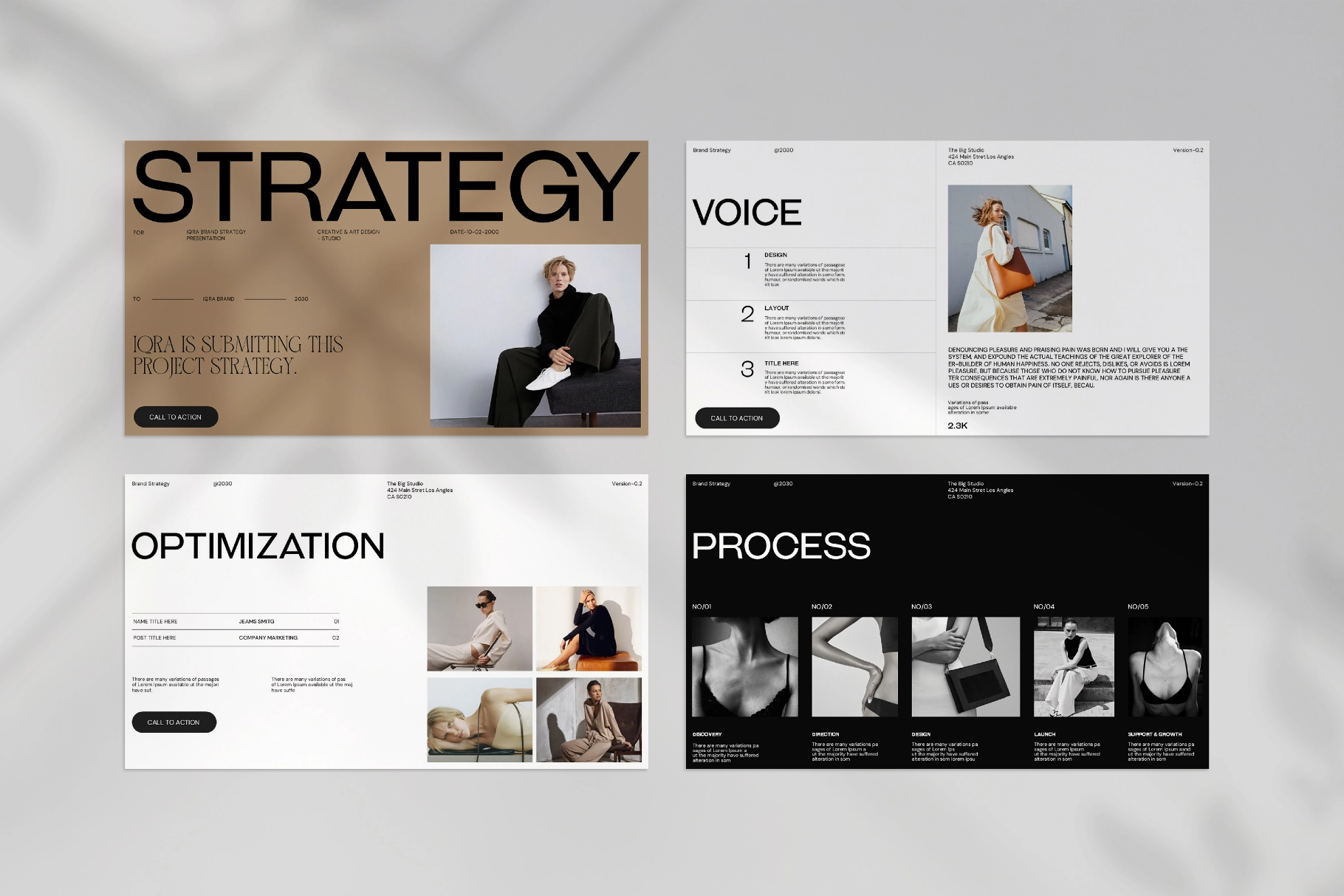 Brand Strategy Presentation Template