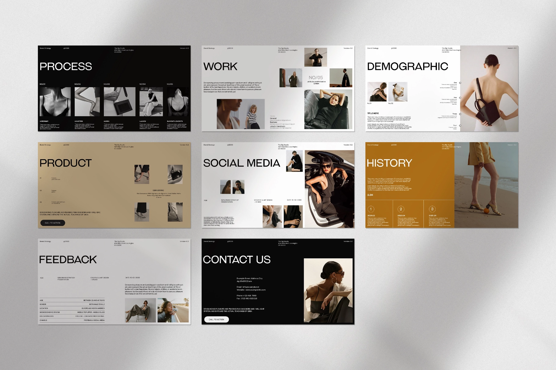 Brand Strategy Presentation Template