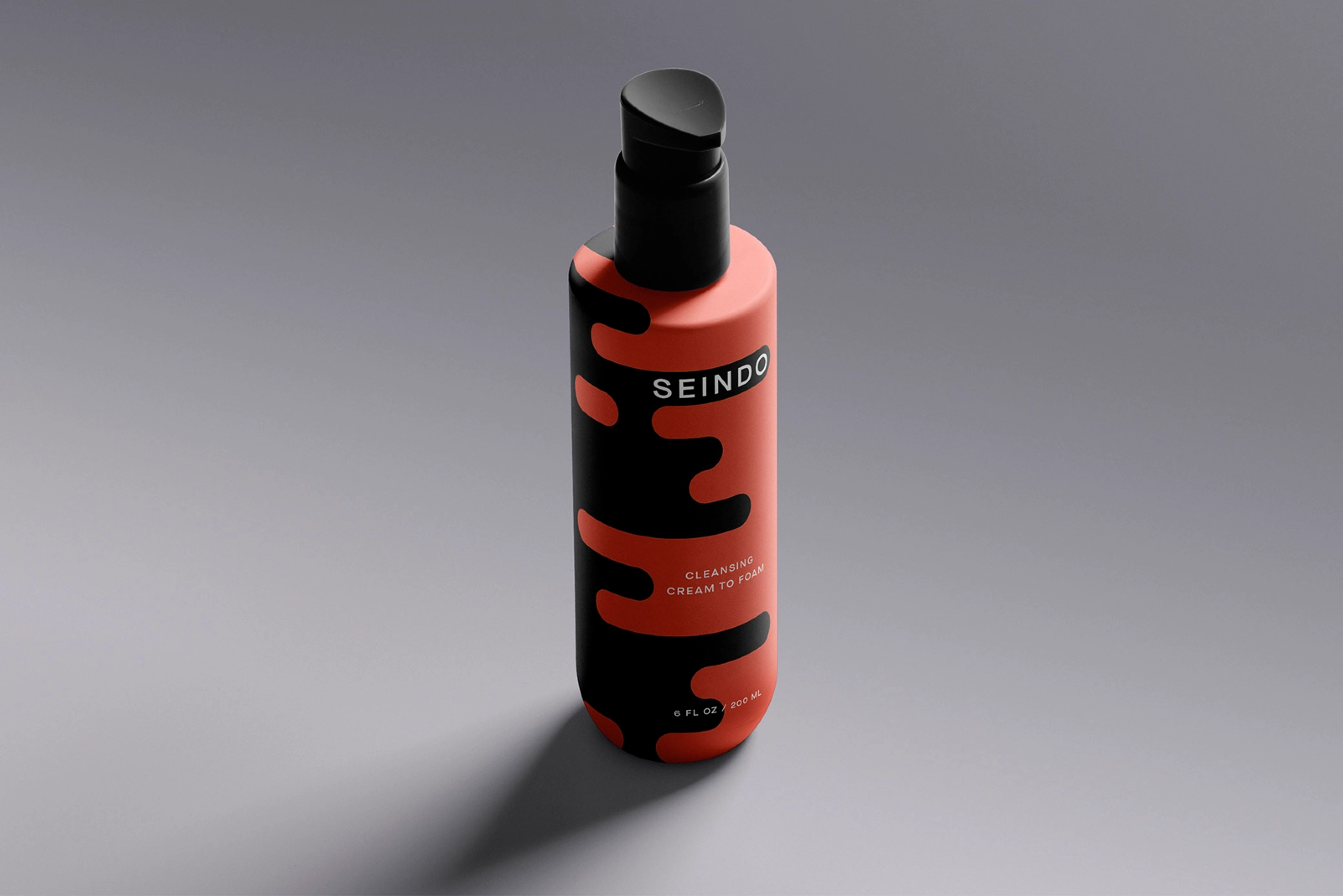 Matte Pump Bottle Mockup