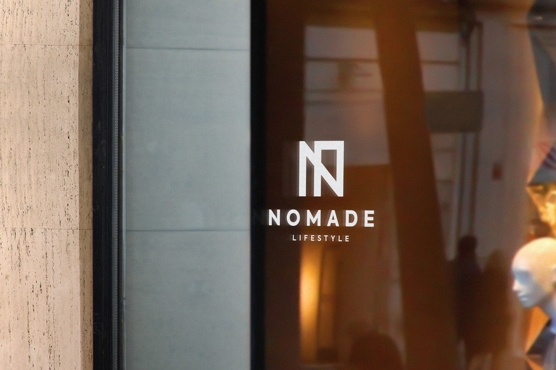 Boutique Storefront Window Mockup