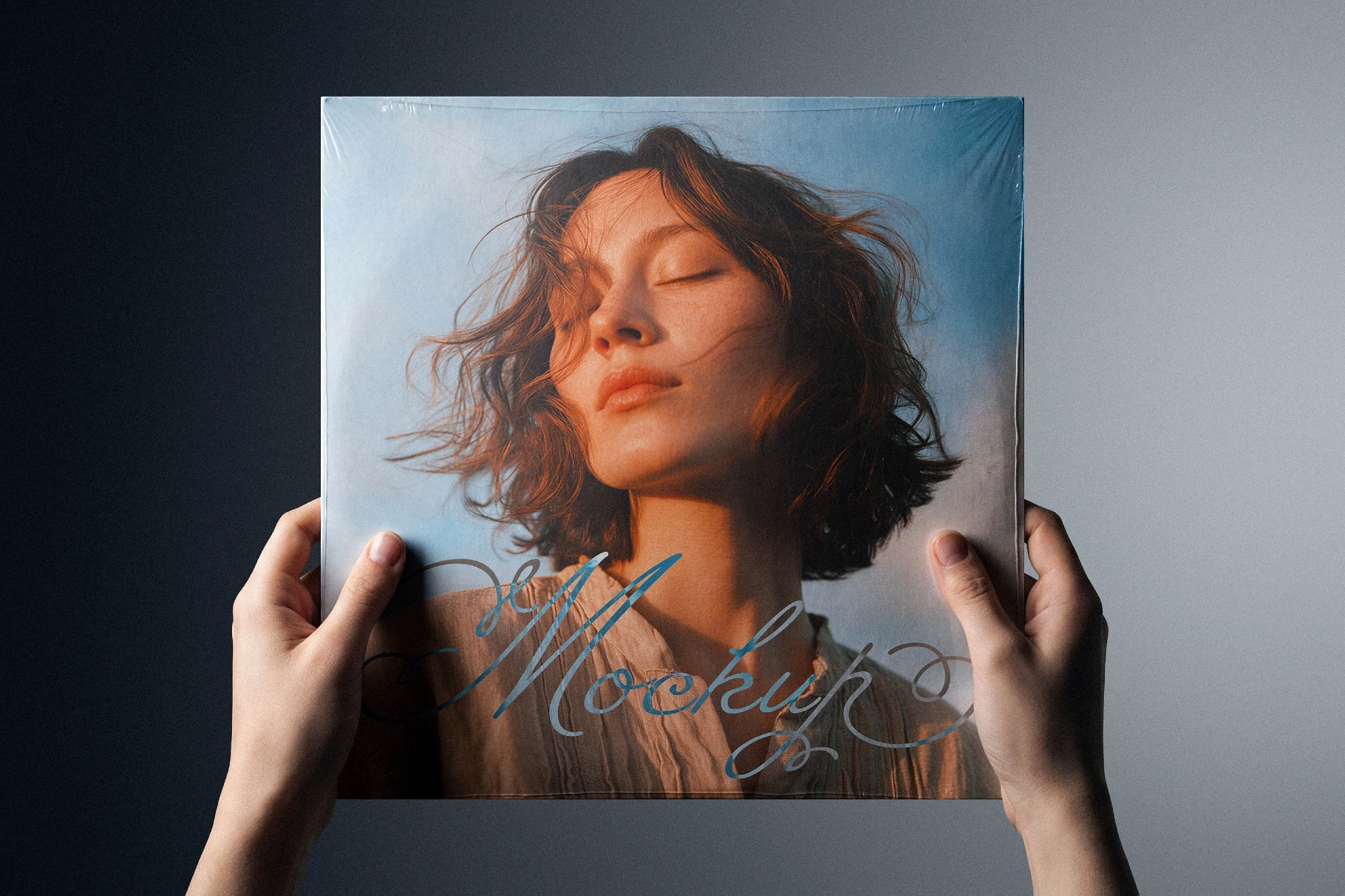 Vinyl Cover Mockup