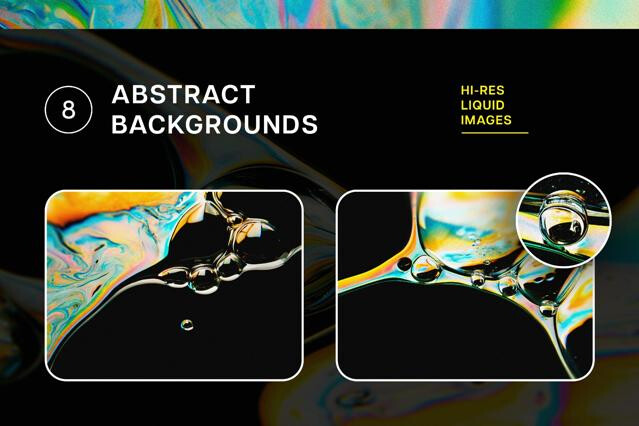 Abstract Liquid Backgrounds