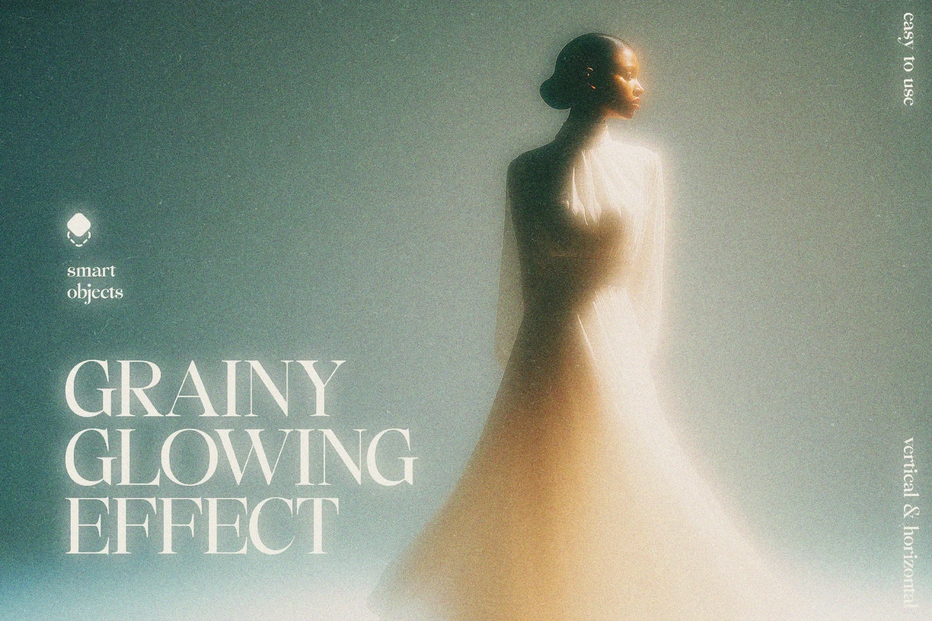 Grainy Glowing Photo Effect