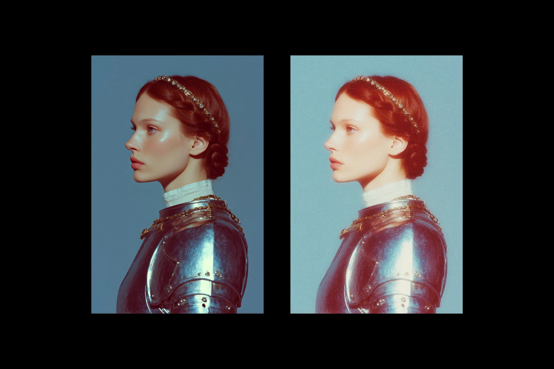 Grainy Glowing Photo Effect