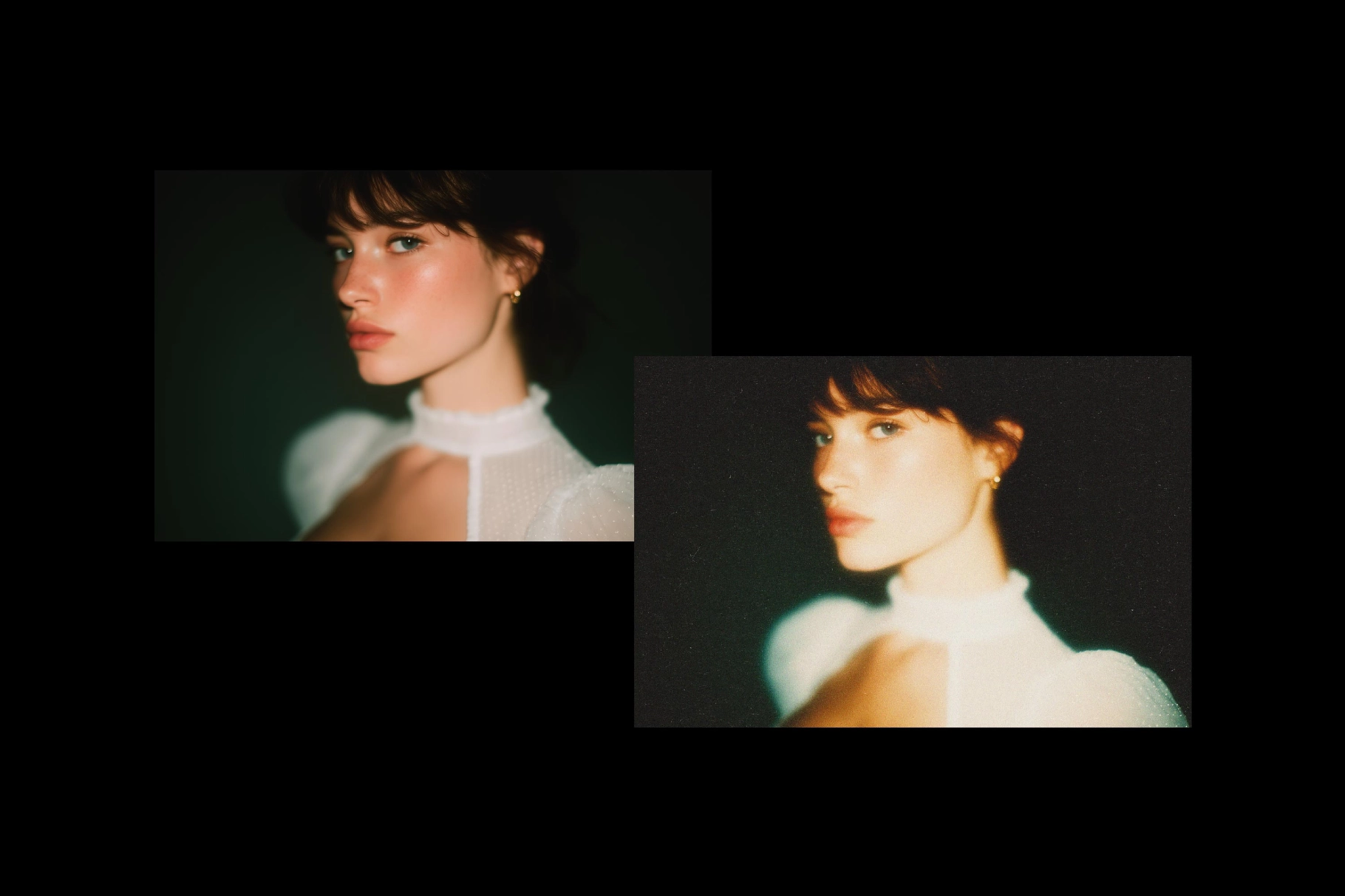 Grainy Glowing Photo Effect