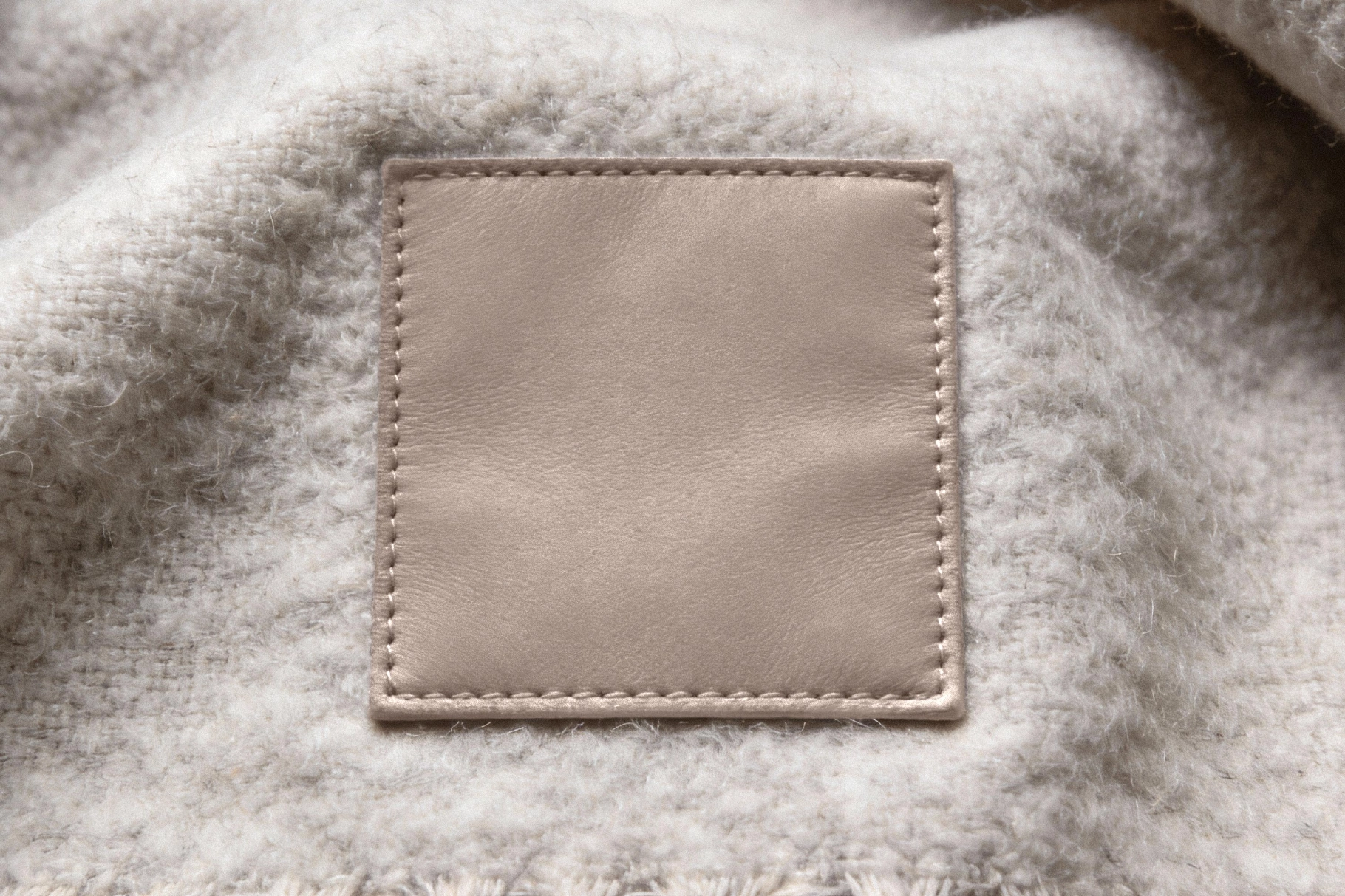 Leather Label Mockup