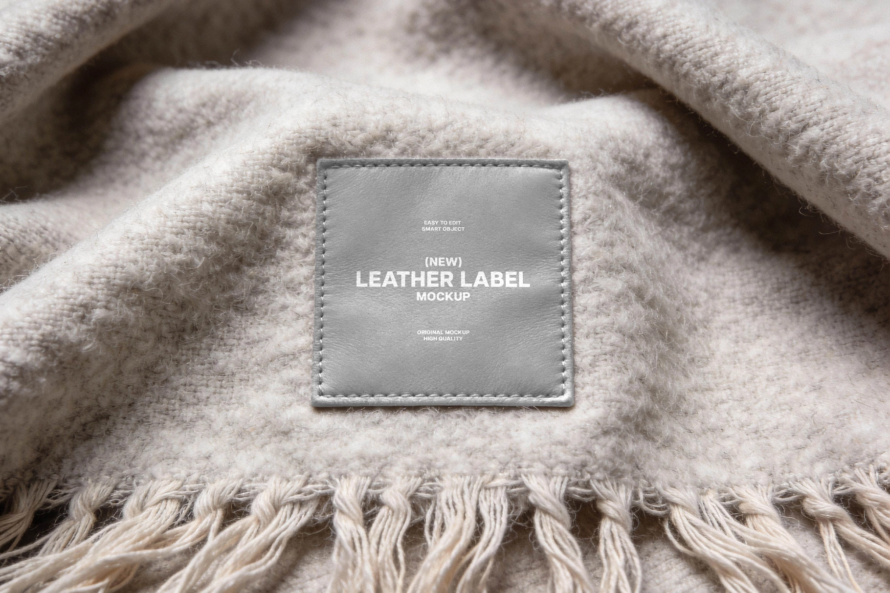 Leather Label Mockup