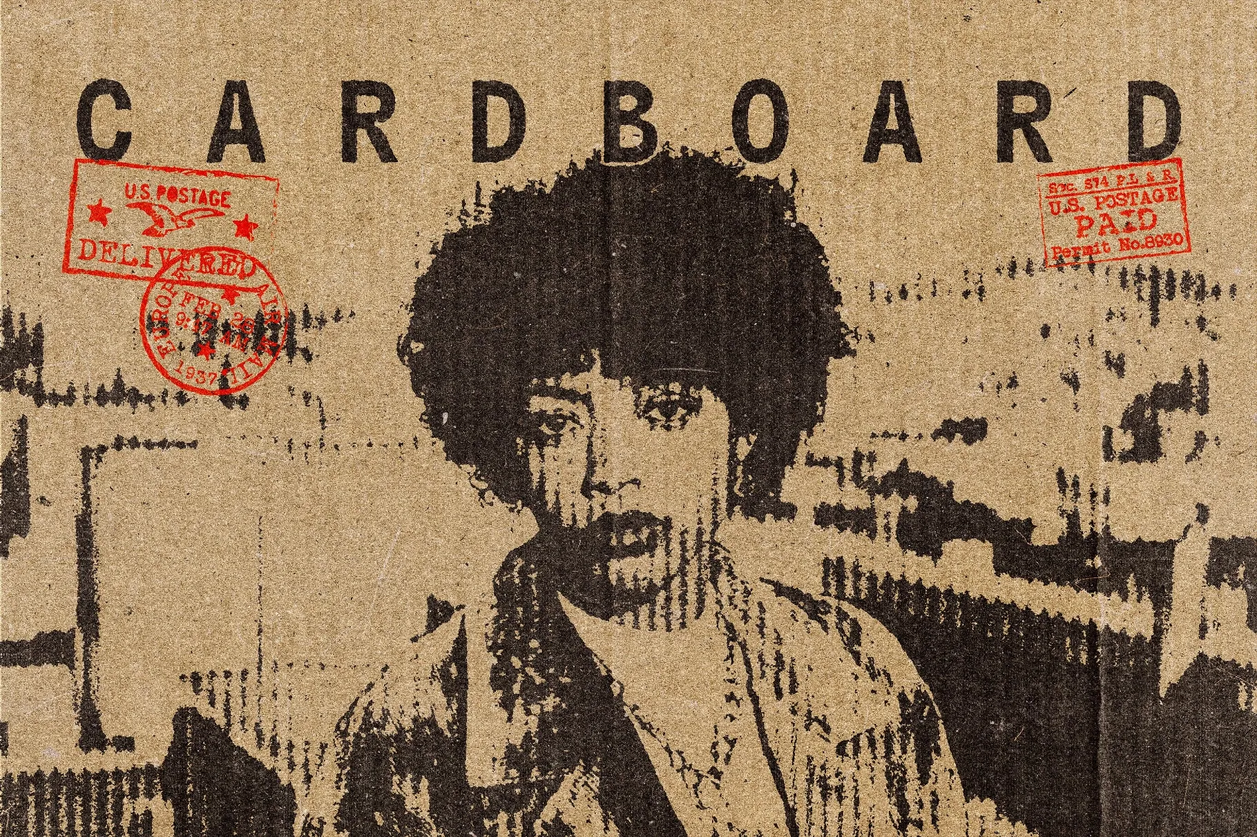 Cardboard Line Photo Print