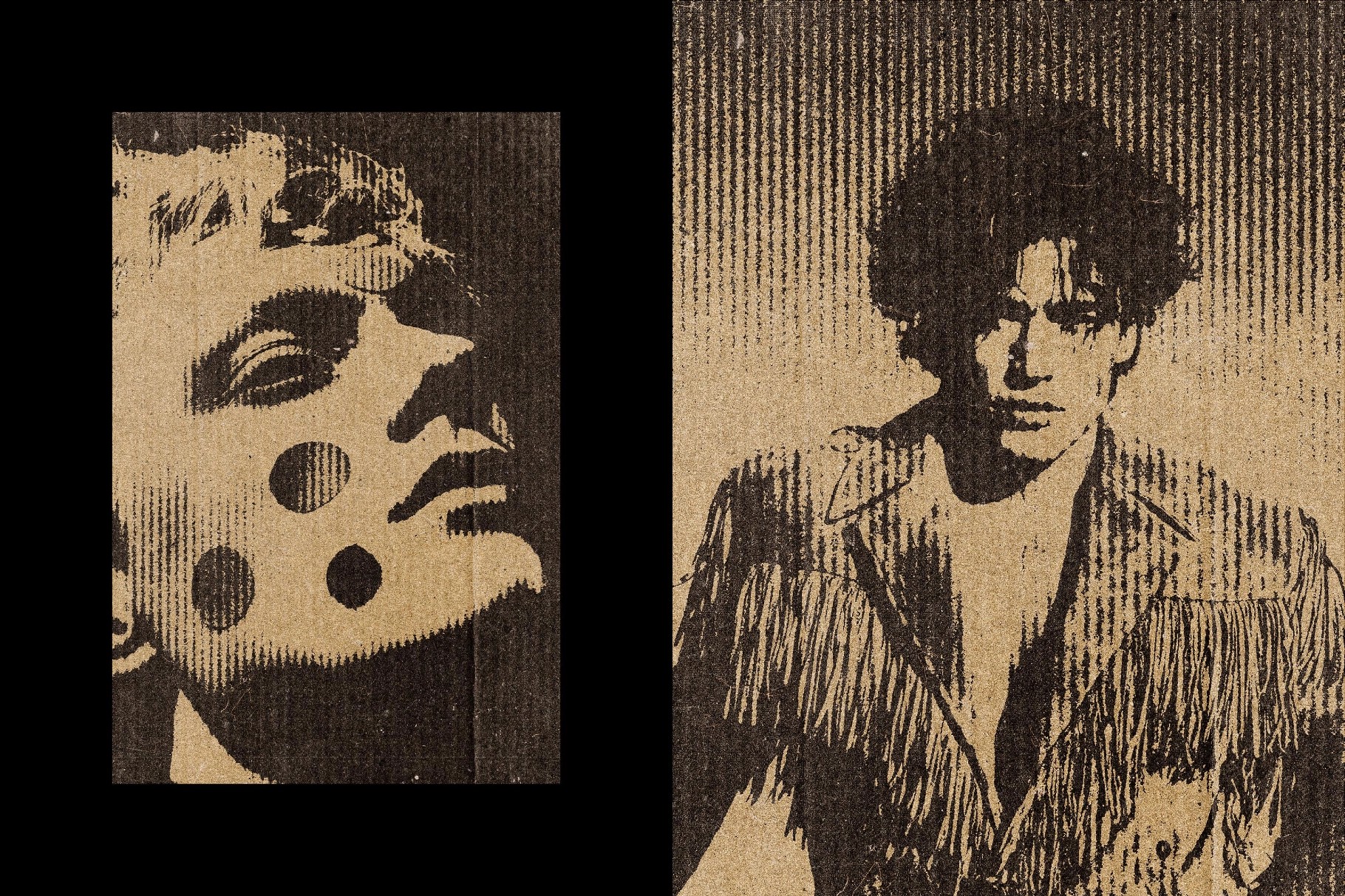 Cardboard Line Photo Print