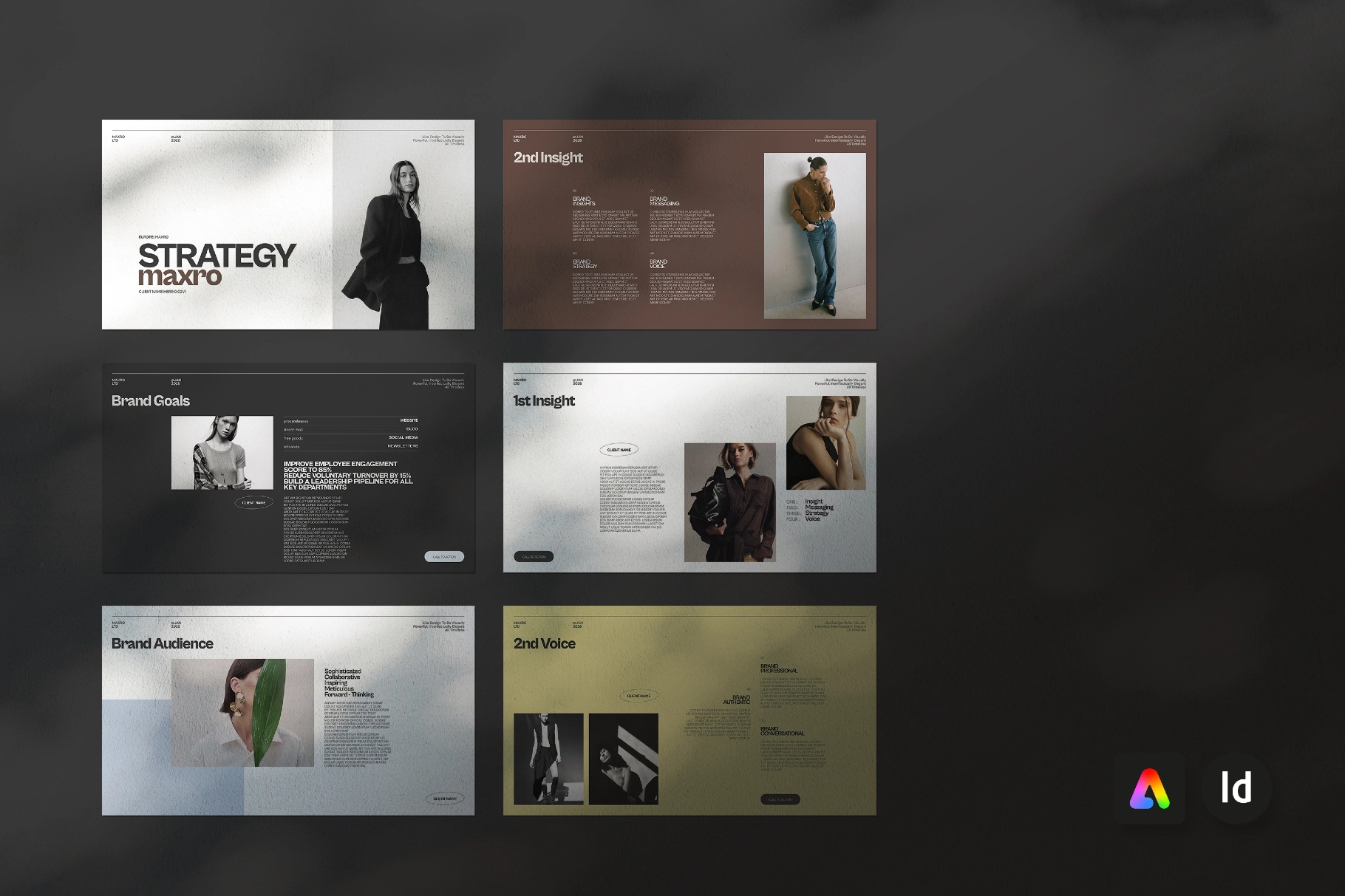 Maxro | Brand Strategy Template