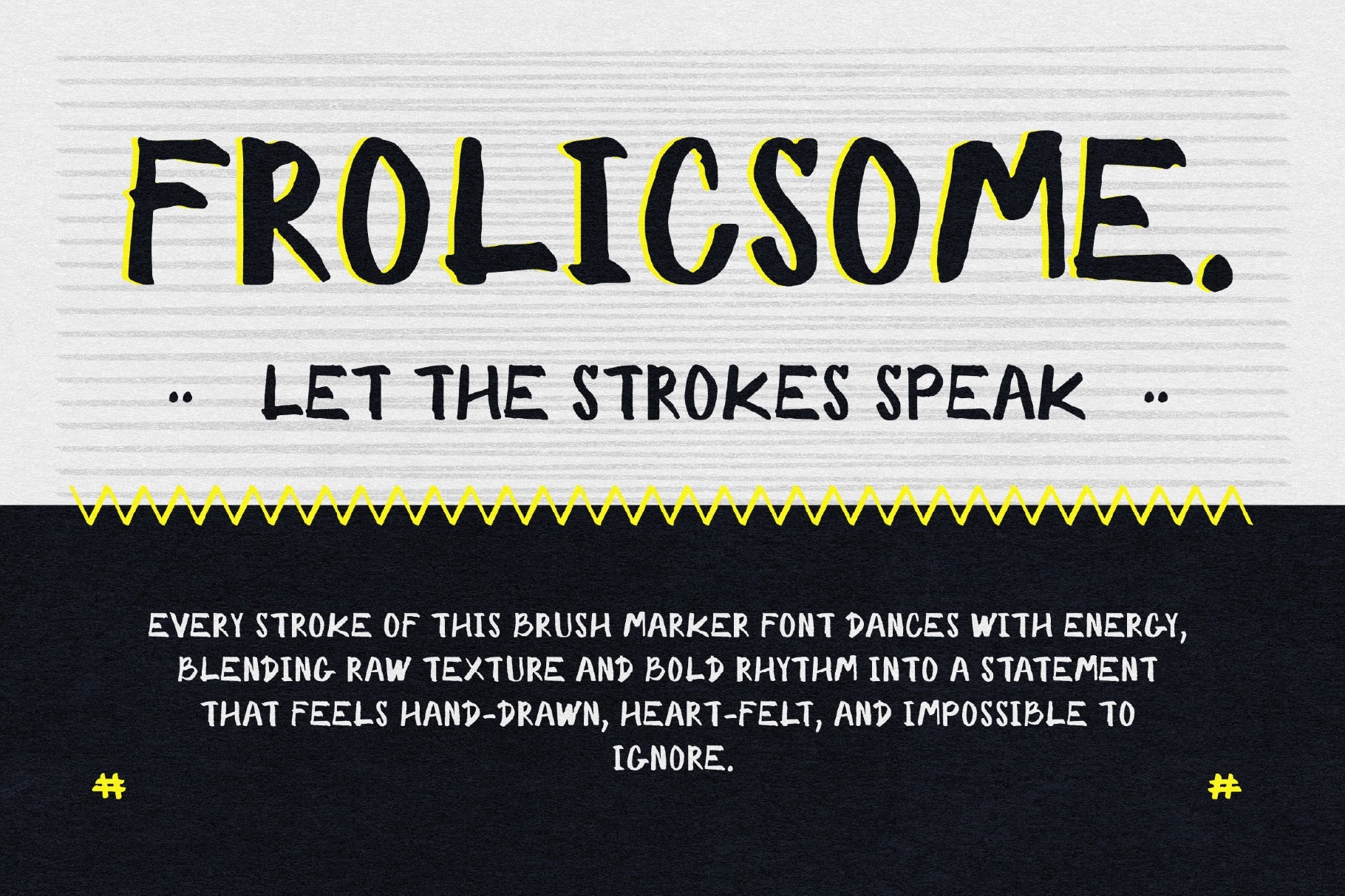 Farkerush Marker Font