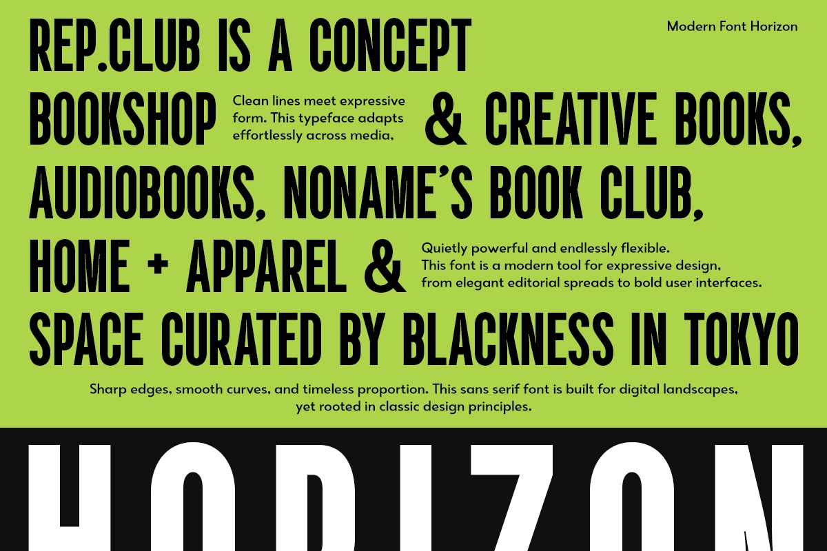 GC Horizon Condensed Sans
