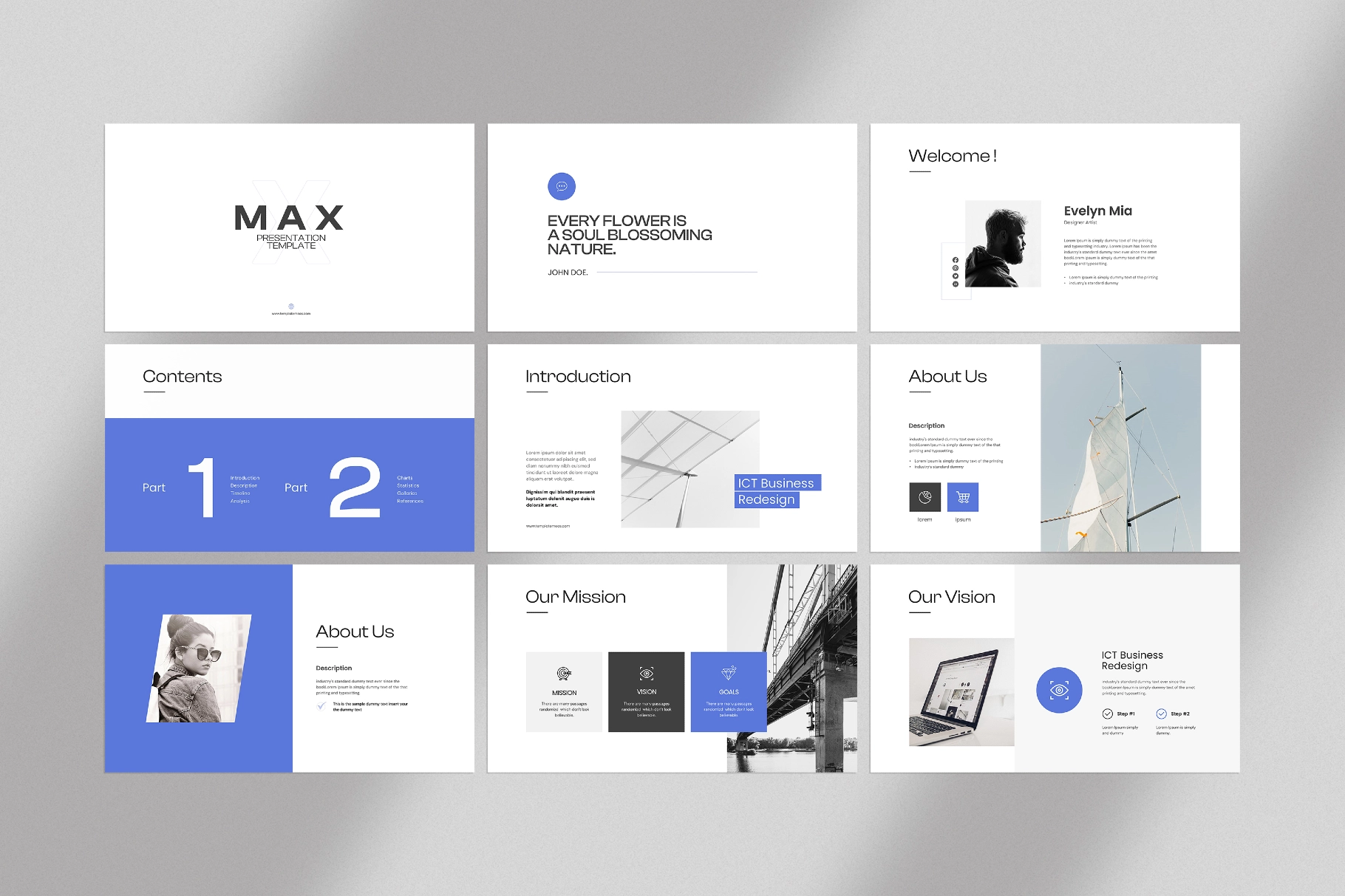 Max Presentation Template