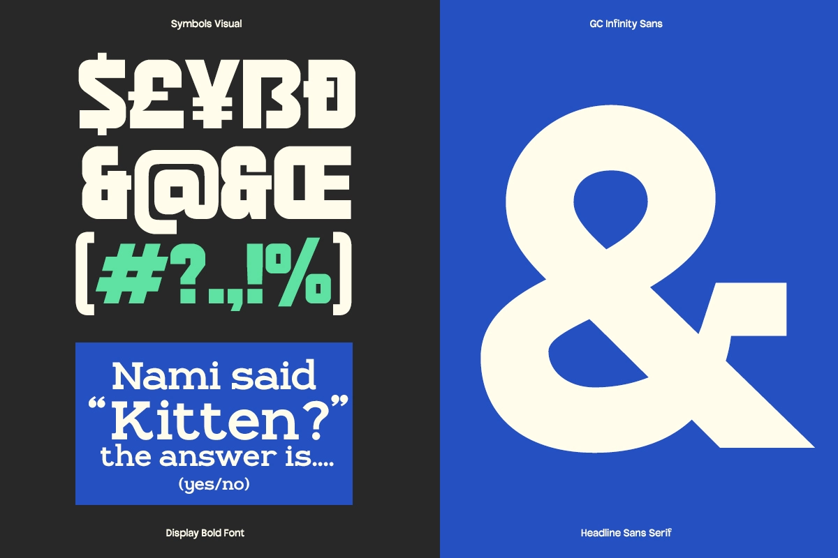 GC Regain - Display Bold Slab Serif