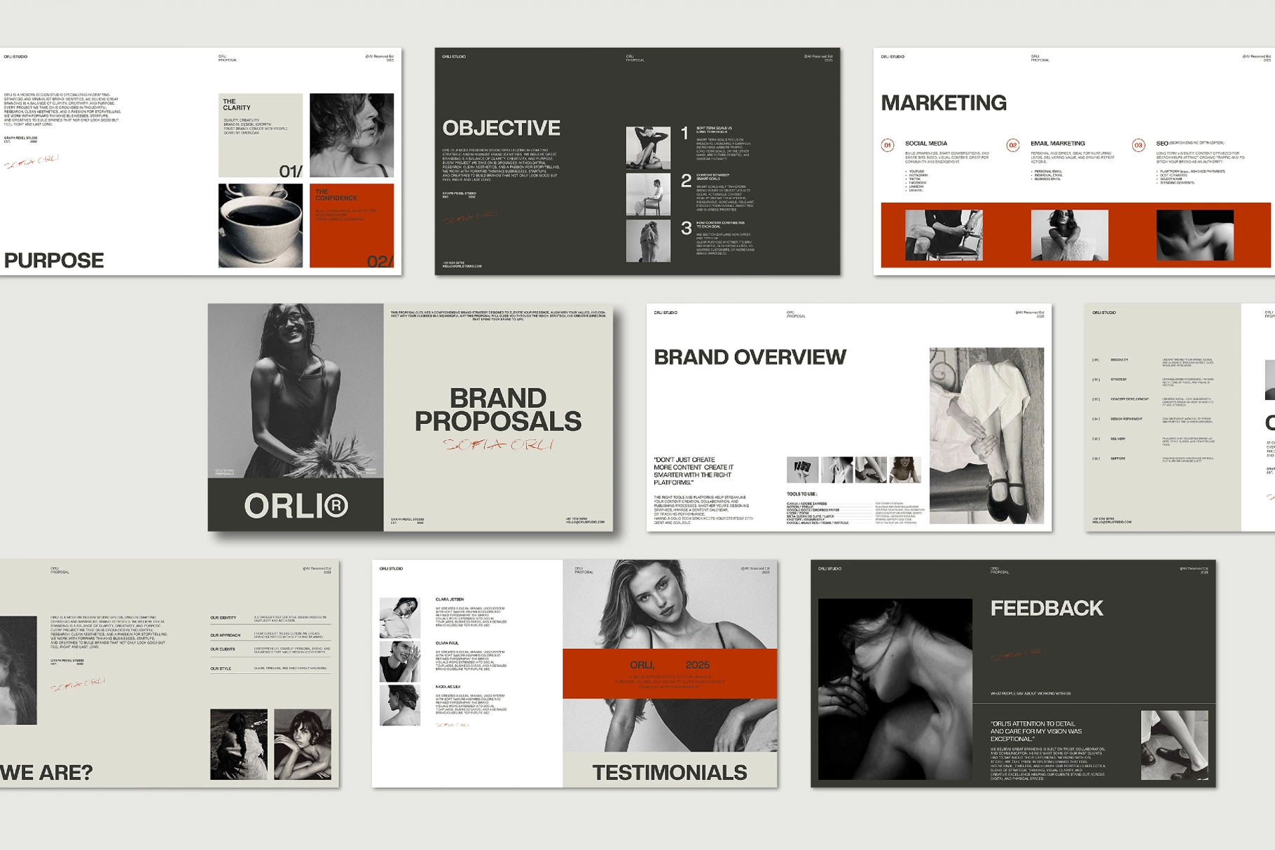 ORLI | Brand Proposal Template
