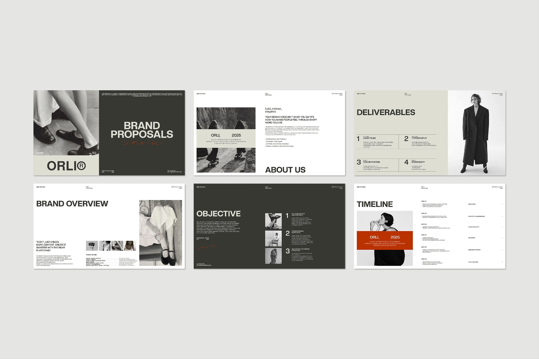 ORLI | Brand Proposal Template