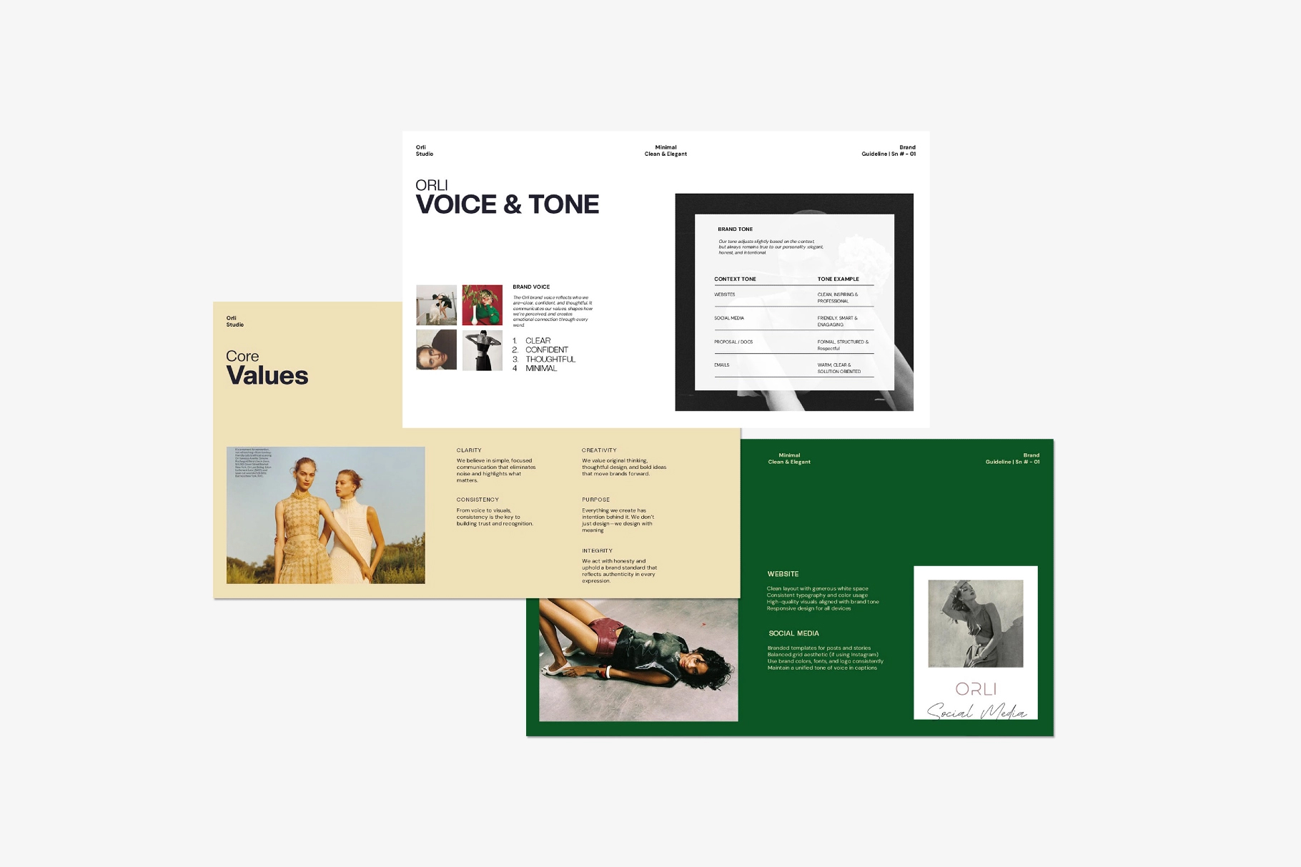 ORLI | Brand Guideline Template