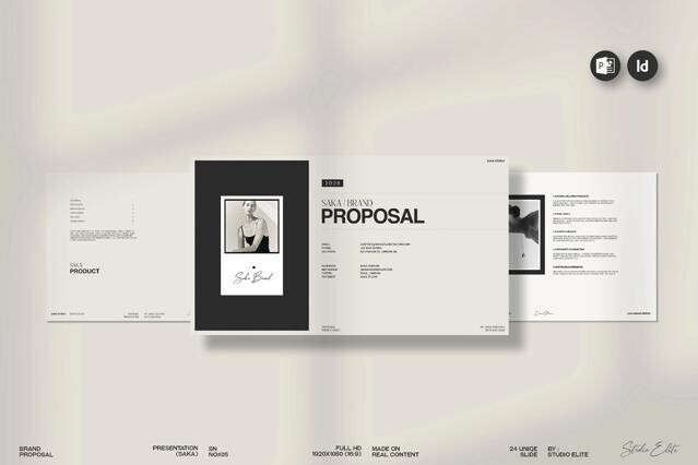 SAKA | Brand Proposal Template