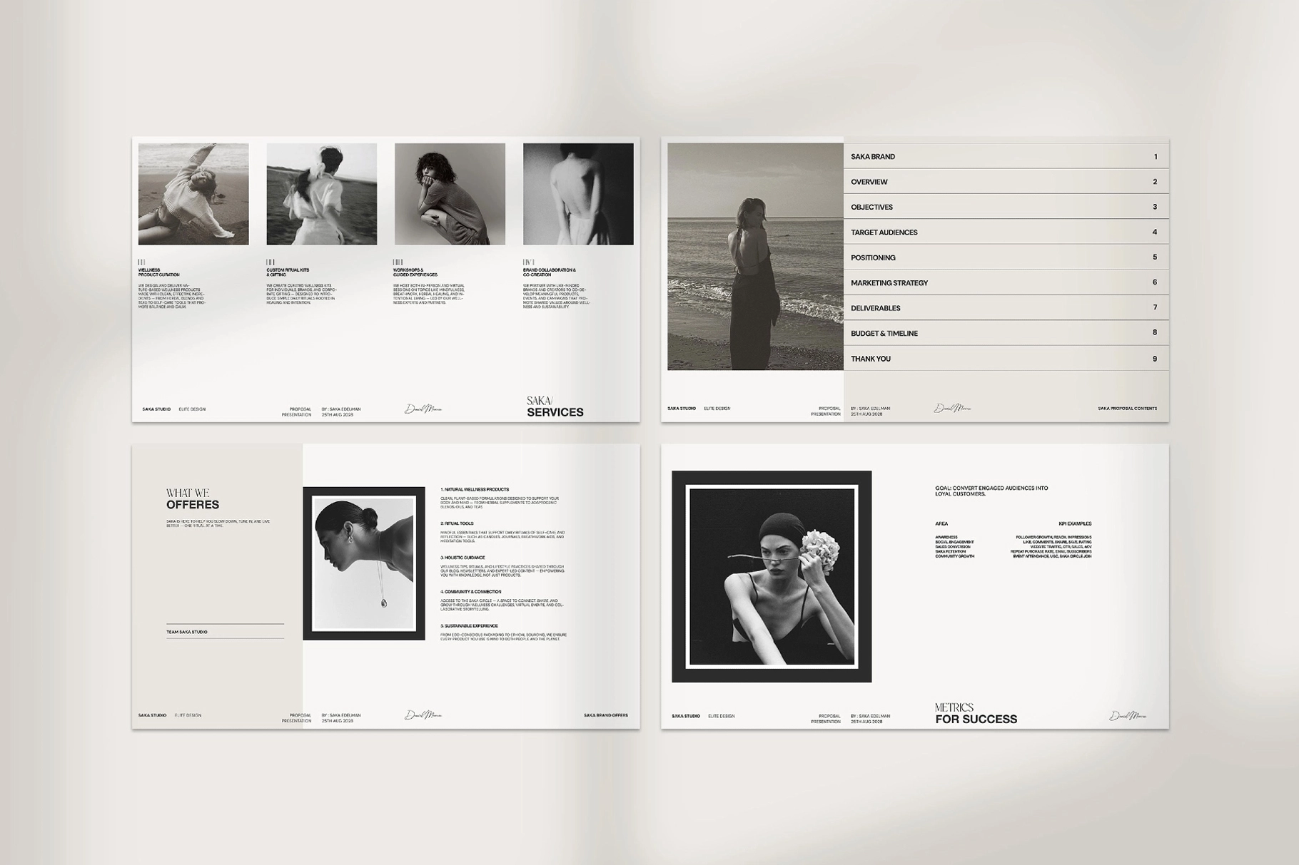 SAKA | Brand Proposal Template