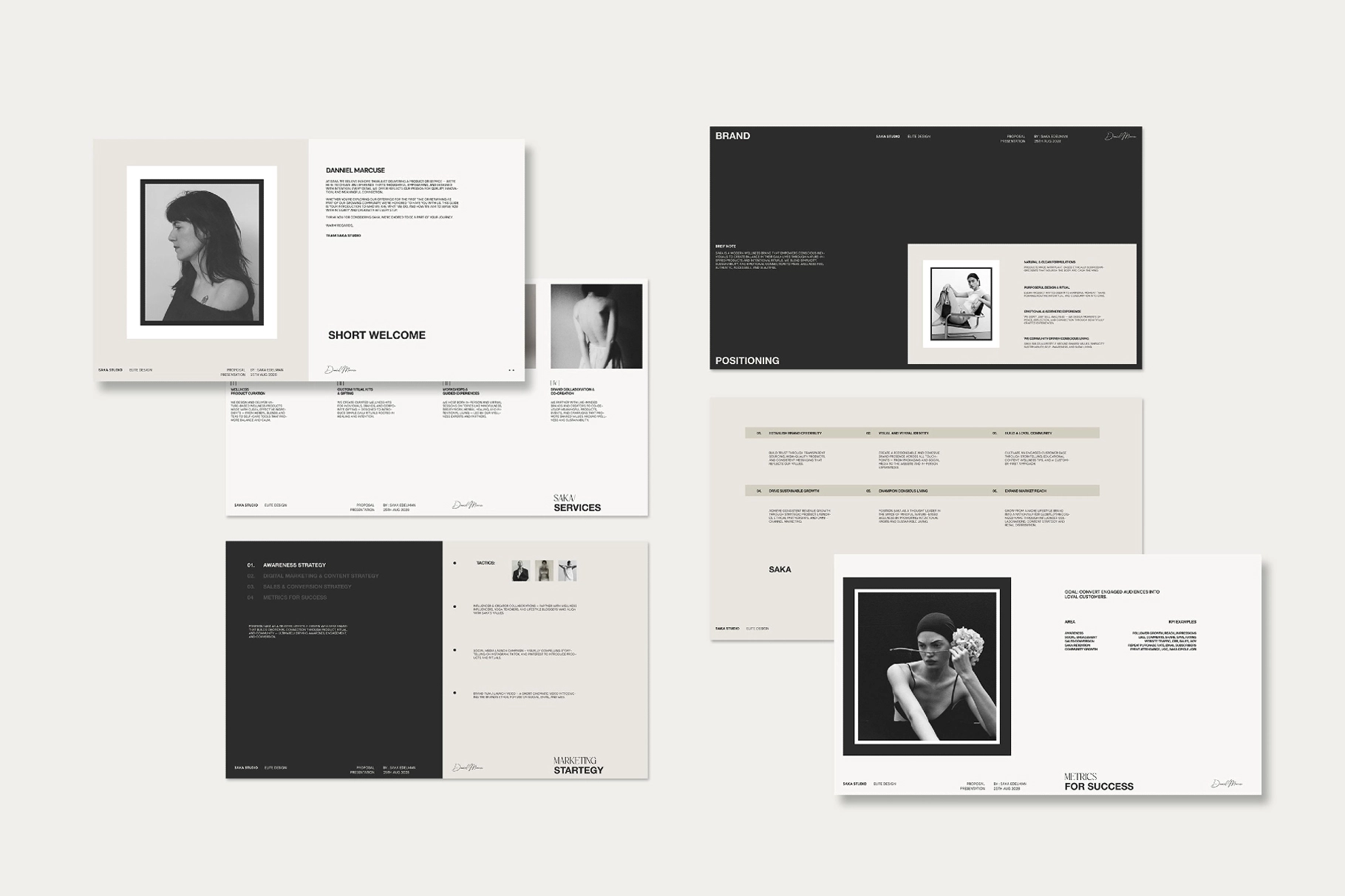 SAKA | Brand Proposal Template