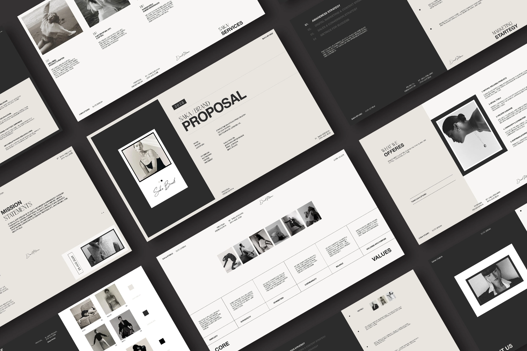 SAKA | Brand Proposal Template