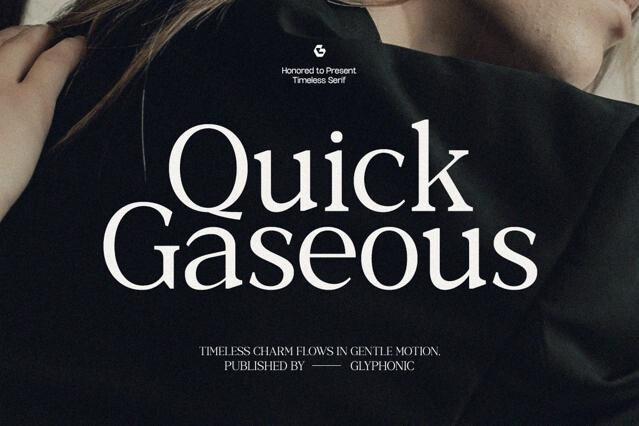 GC Quick Gaseous – Elegant Serif