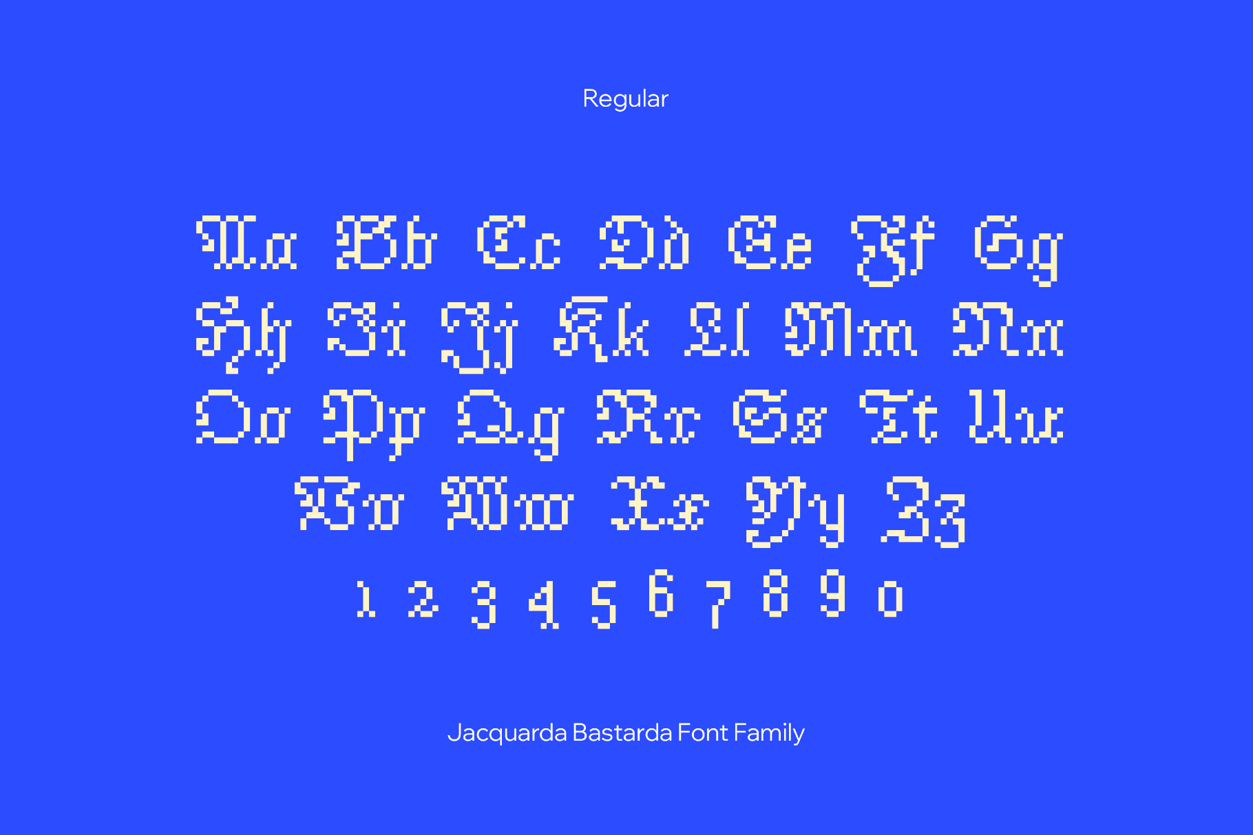 Jacquarda Bastarda Font Family