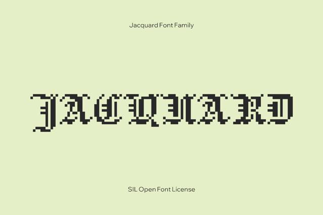 Jacquard Font Family