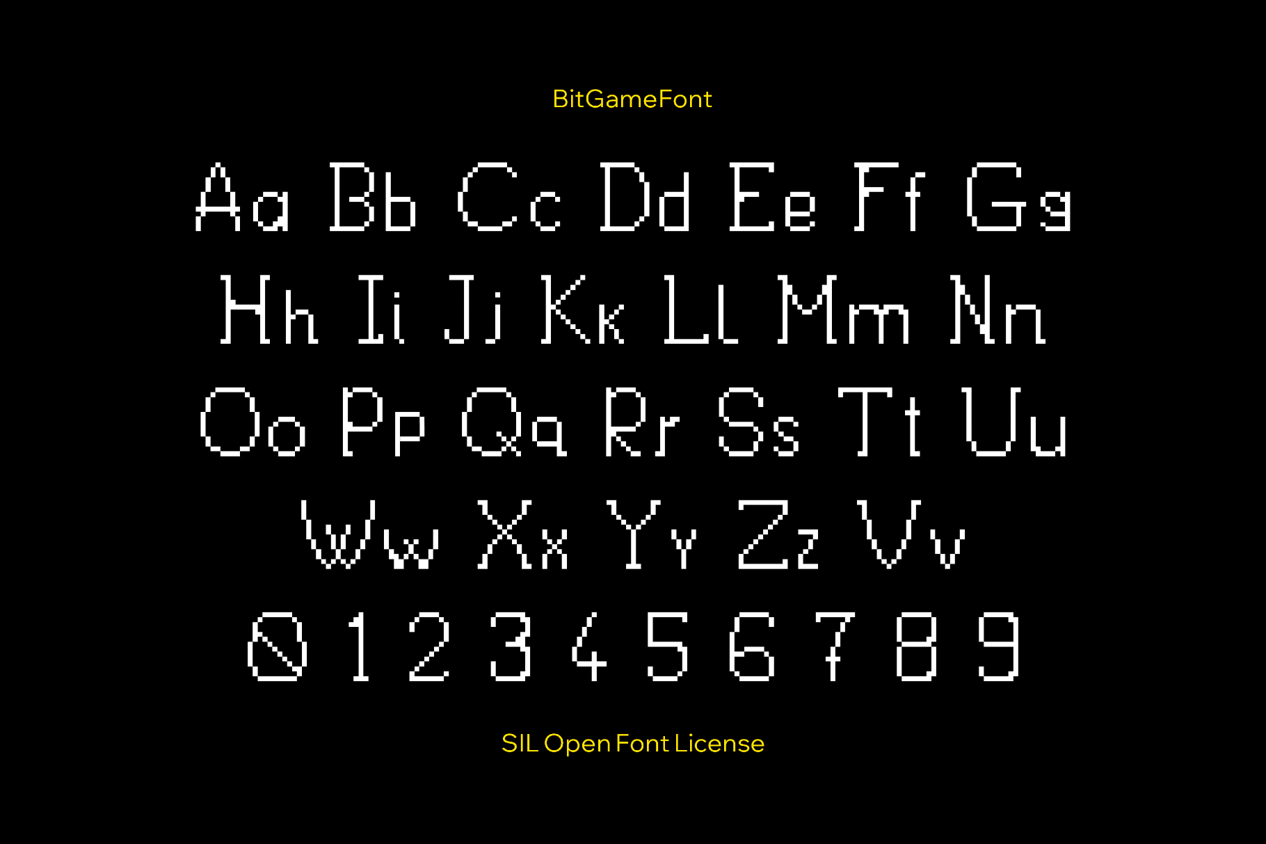 BitGameFont Font