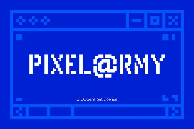 Pixel Army Font