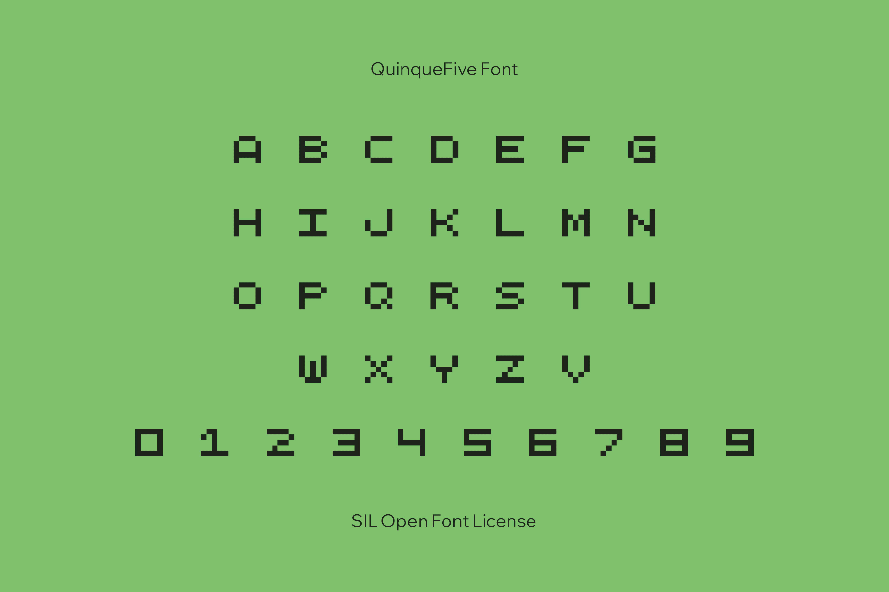 QuinqueFive Font