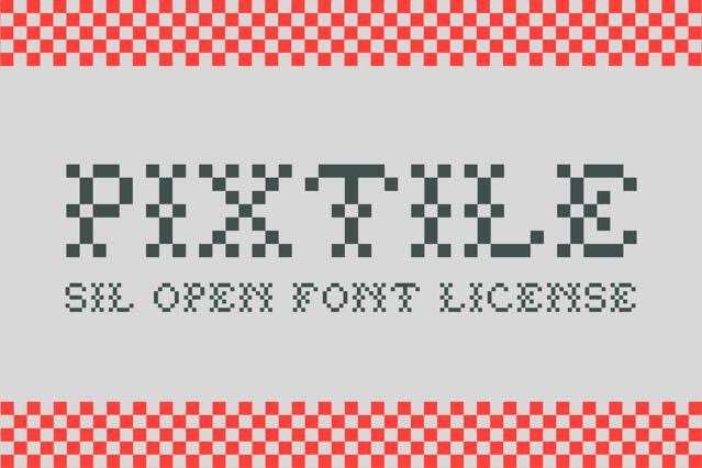 Pixtile Font