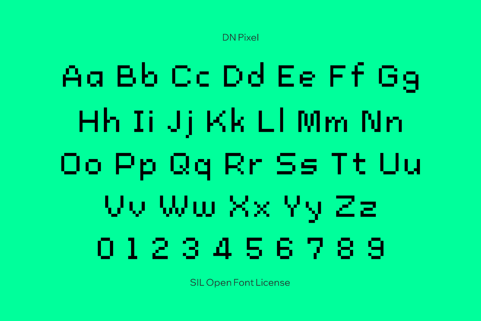 DN Pixel Font