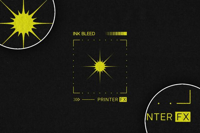 Ink Bleed Text & Logo Effect