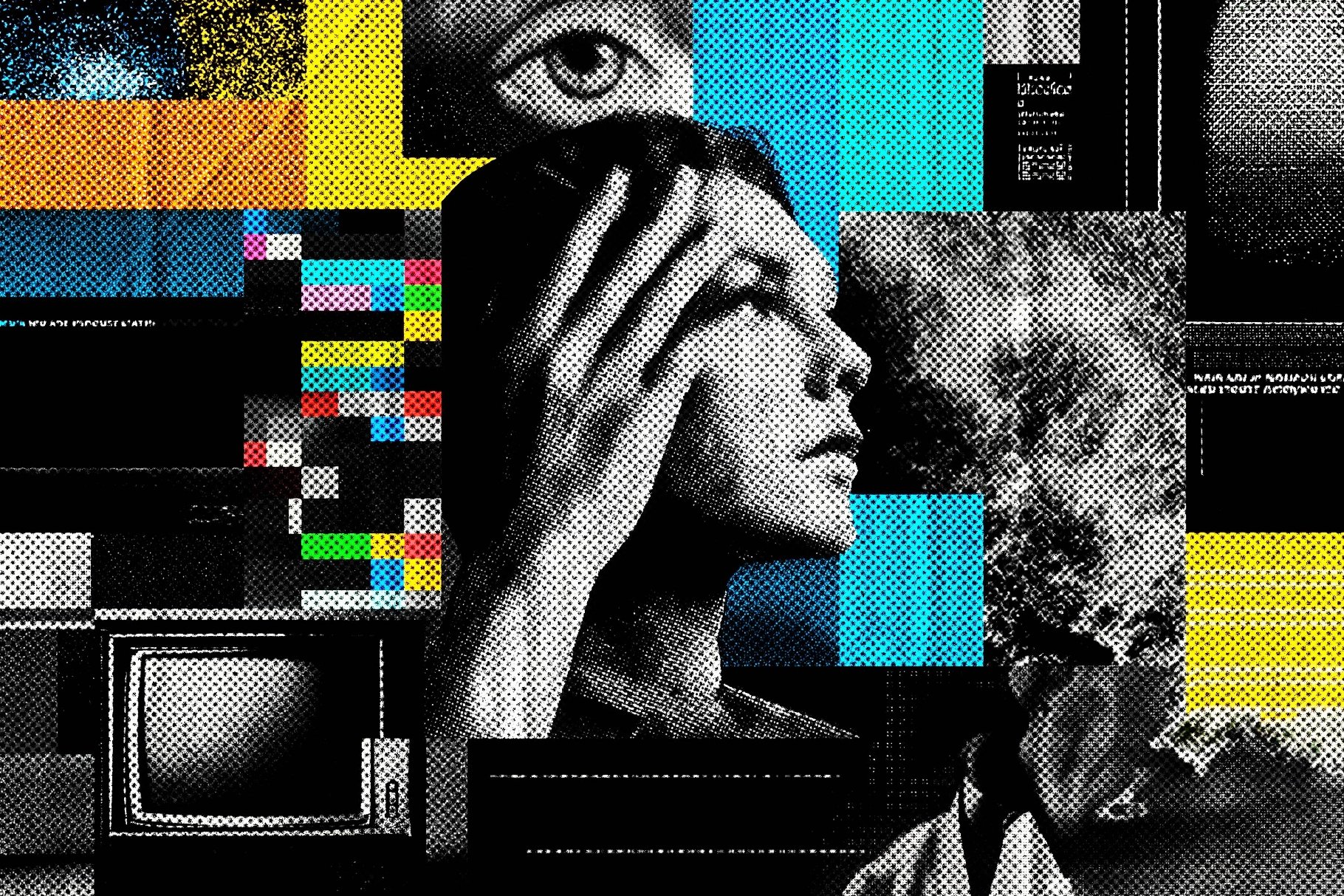 Halftone Textures Paper Collection