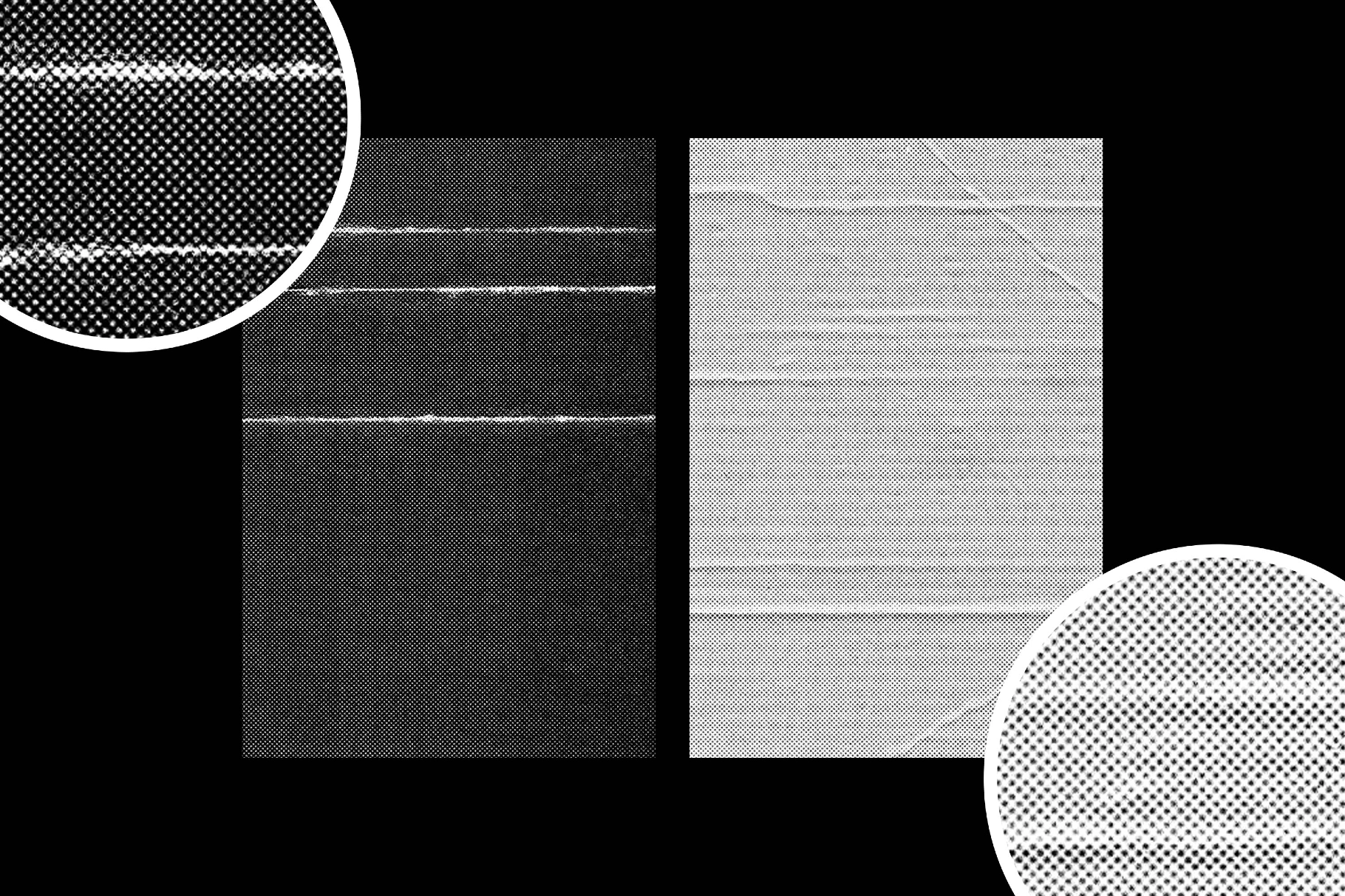 Halftone Textures Paper Collection