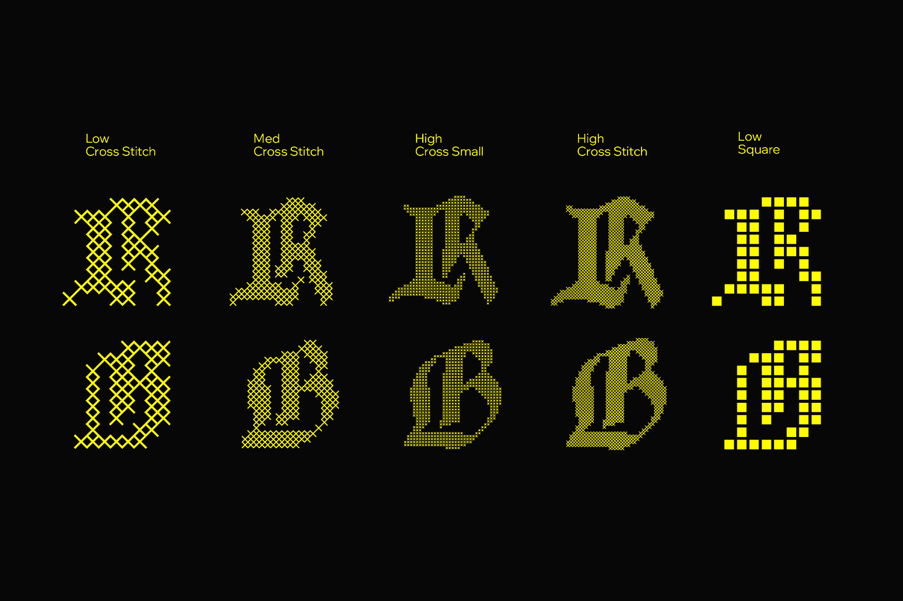 Gossip Gothic Pixel Font