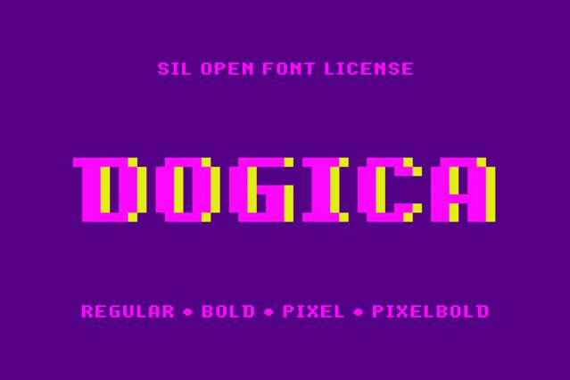 Dogica 1980s Game Font