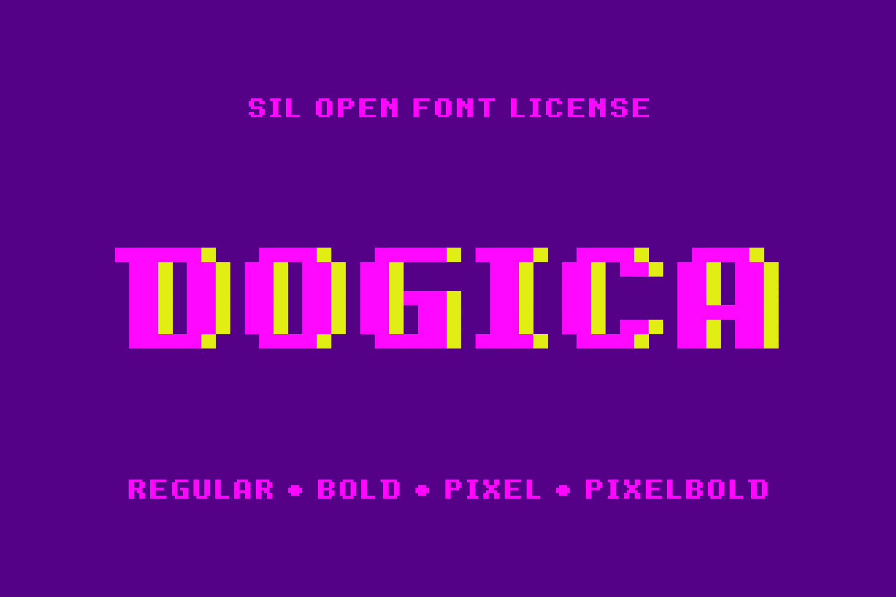 Dogica 1980s Game Font
