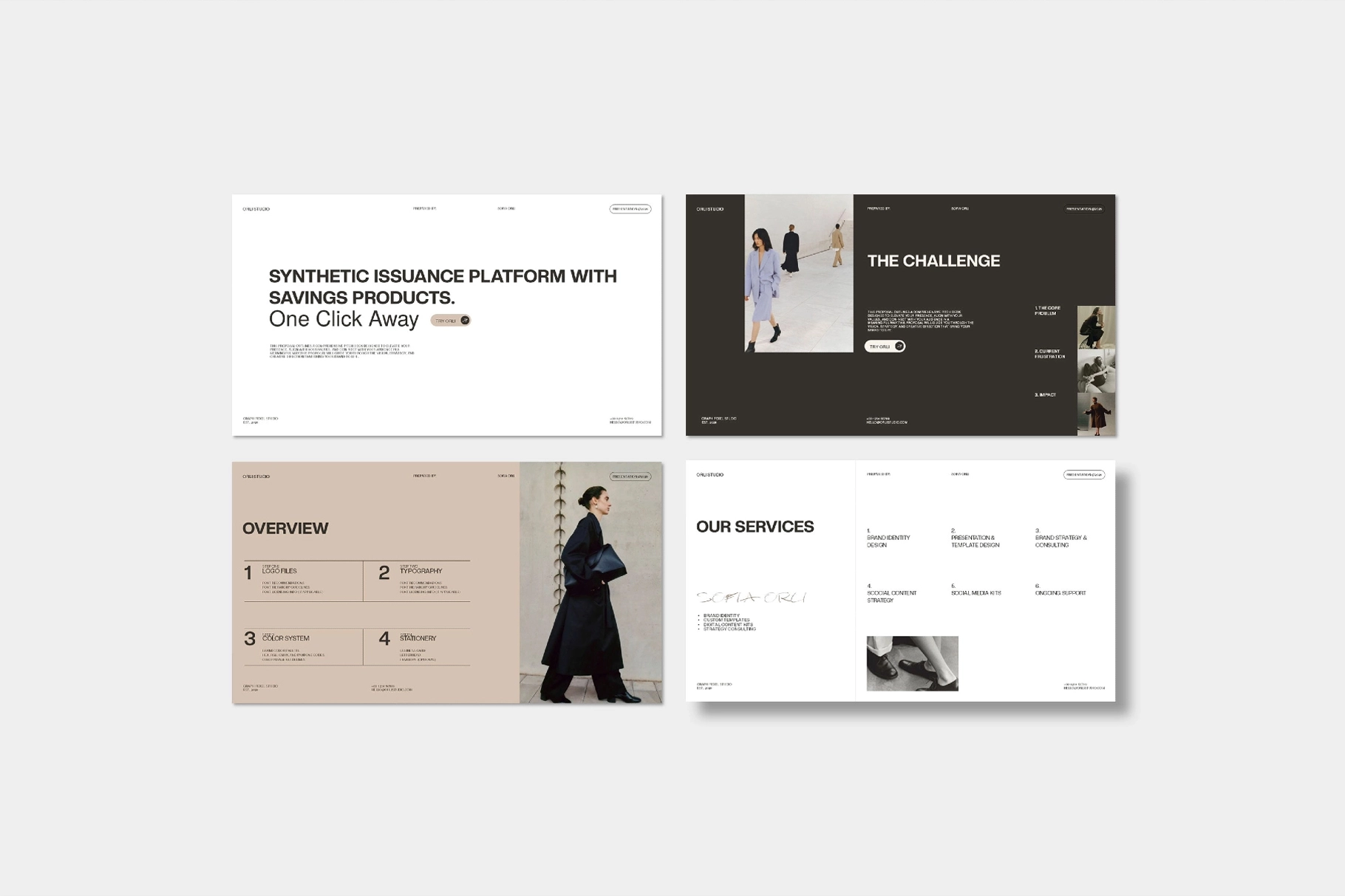 ORLI | Pitch Deck Template