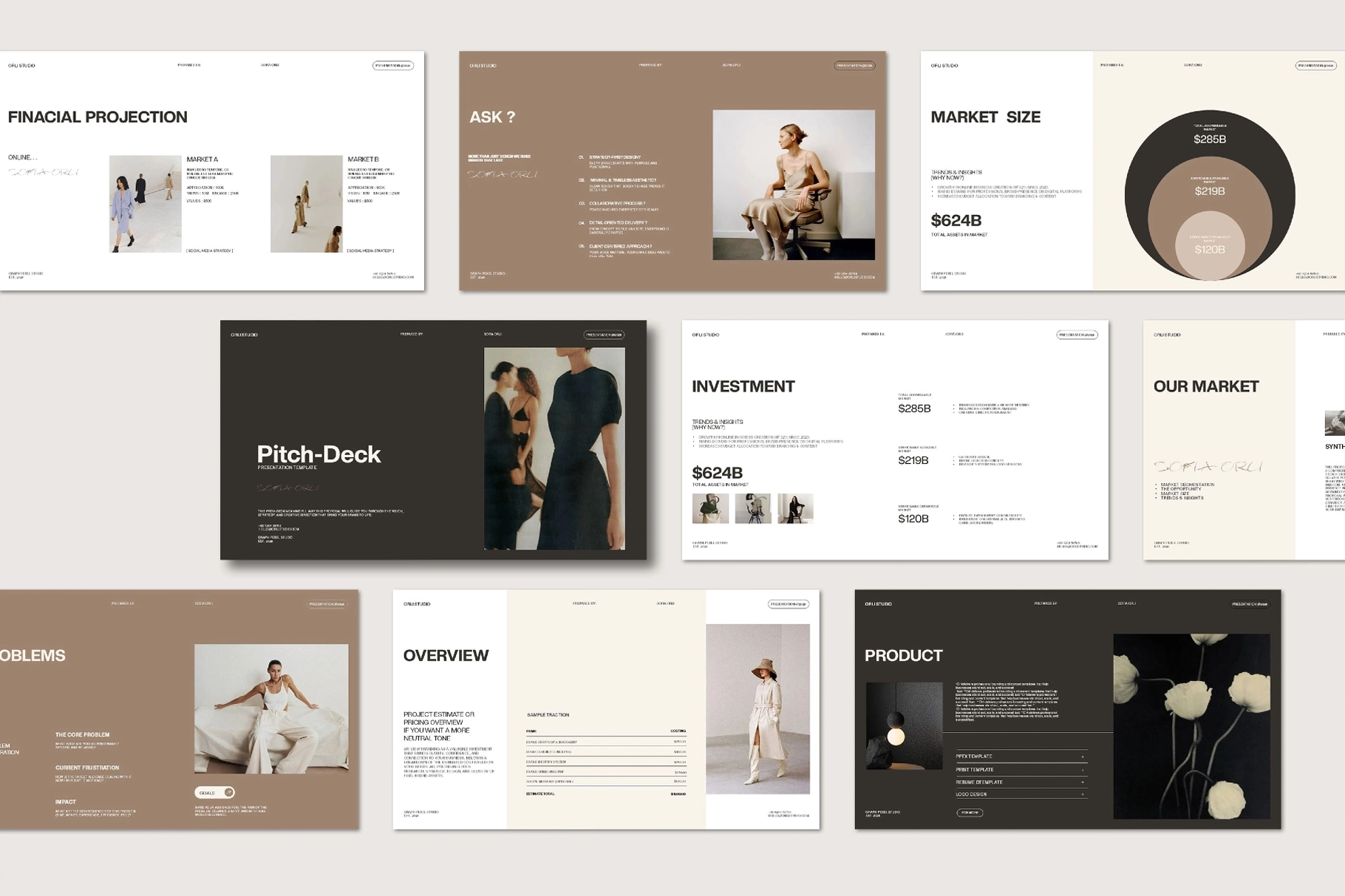 ORLI | Pitch Deck Template