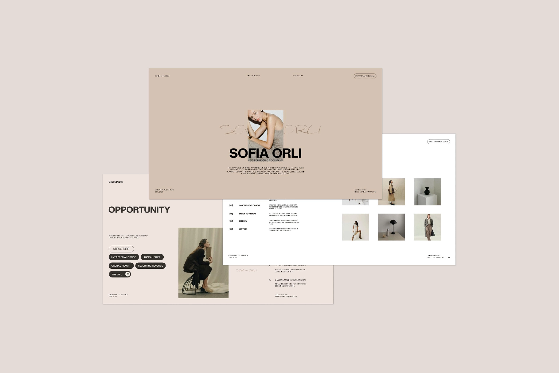 ORLI | Pitch Deck Template