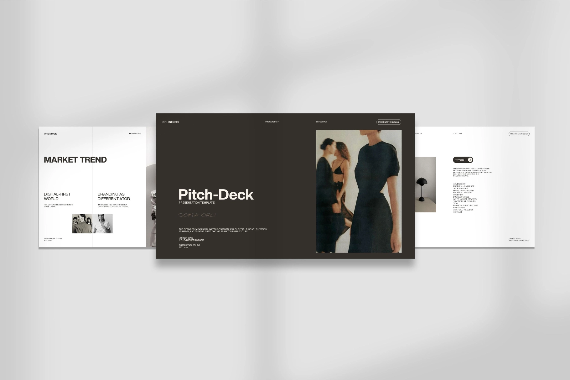 ORLI | Pitch Deck Template