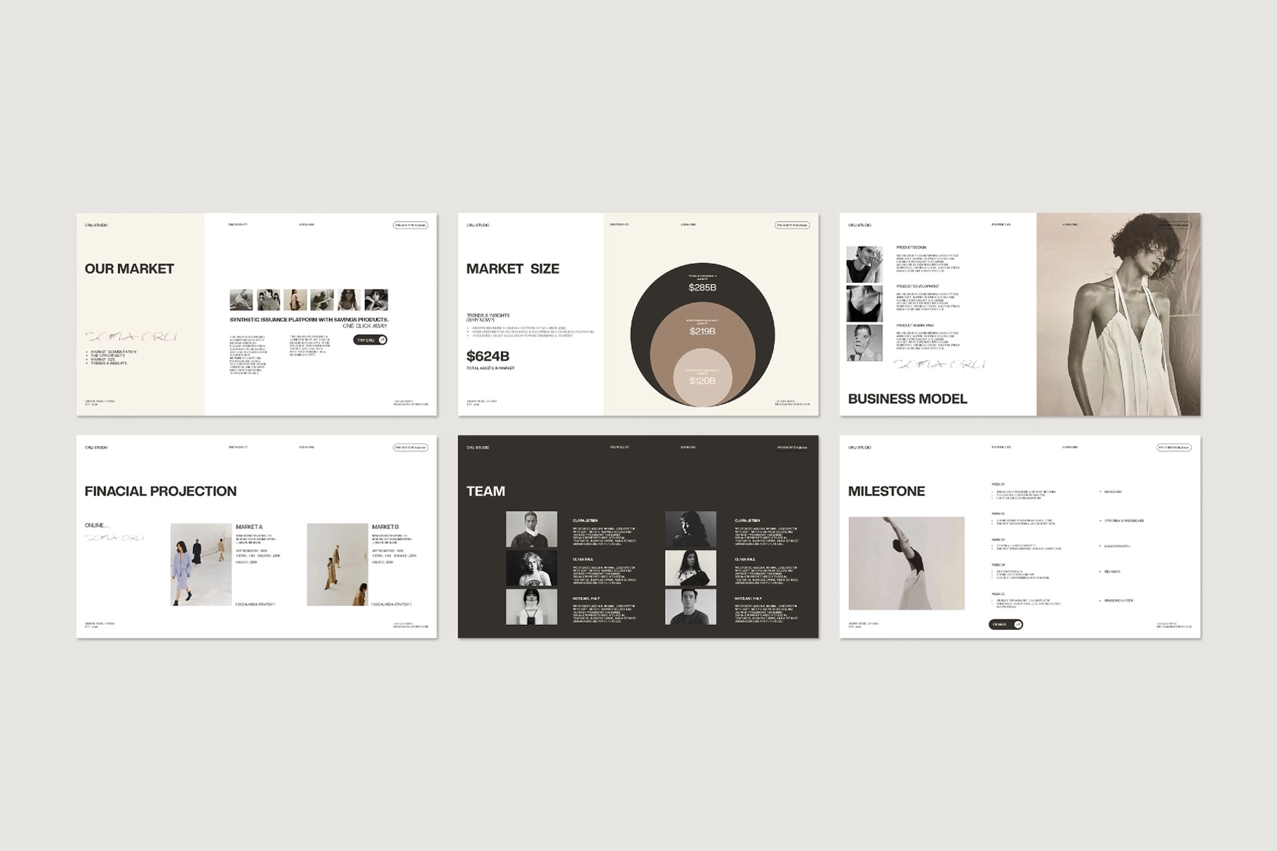 ORLI | Pitch Deck Template