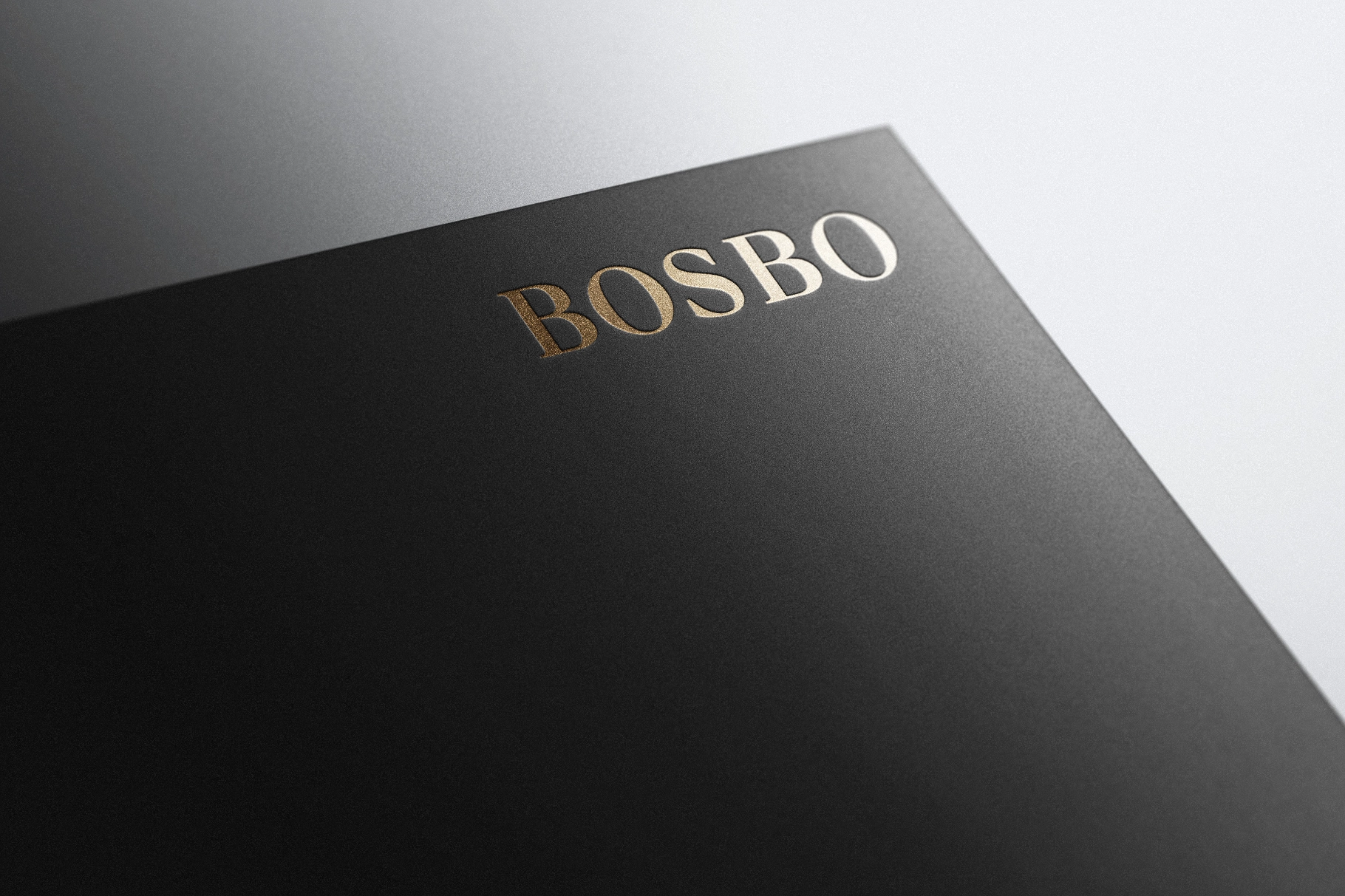 Luxe Paper Logo Mockup