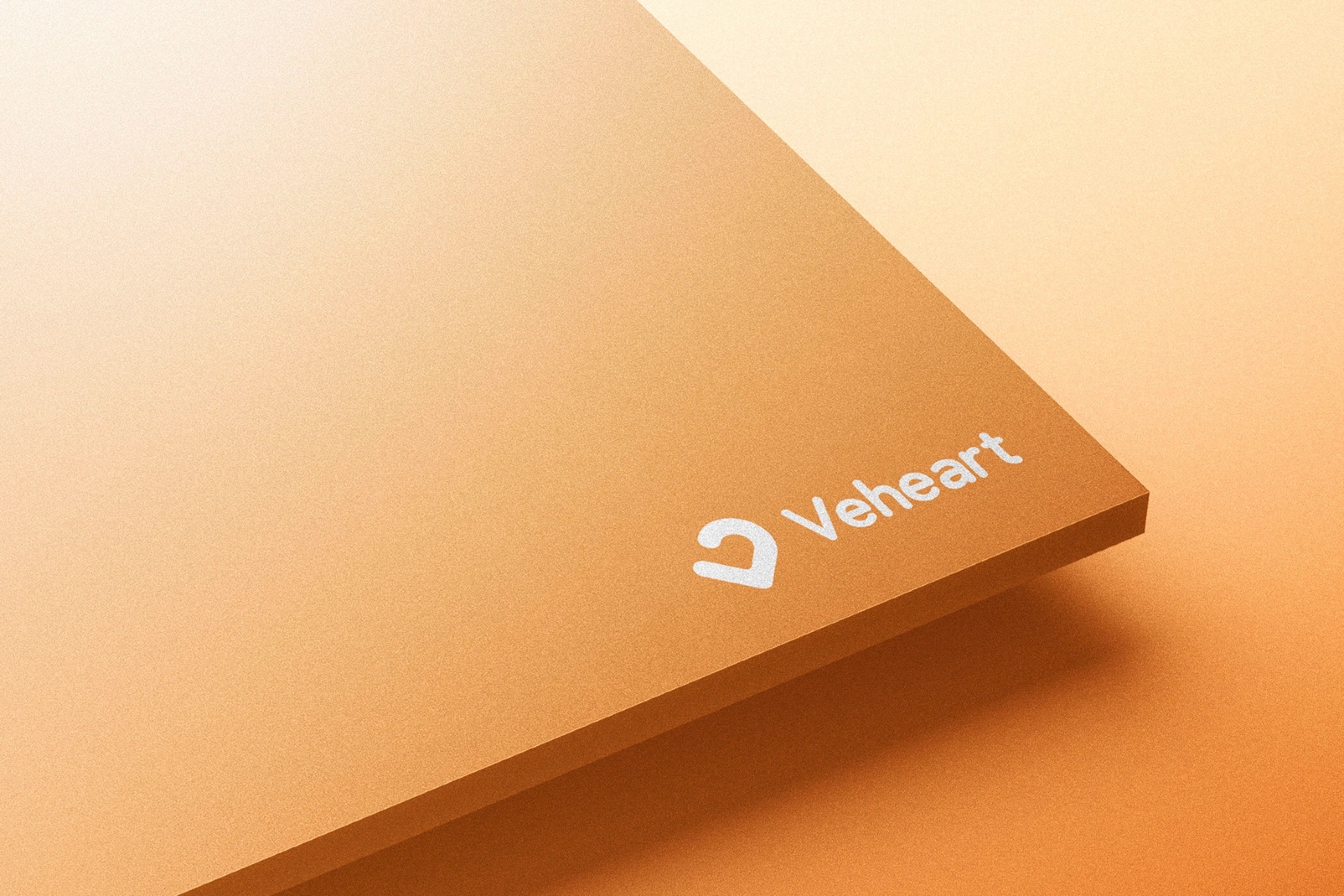 Beveled Card Edge Logo Mockup