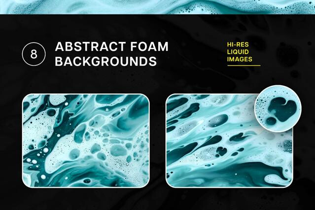 Abstract Foam Backgrounds