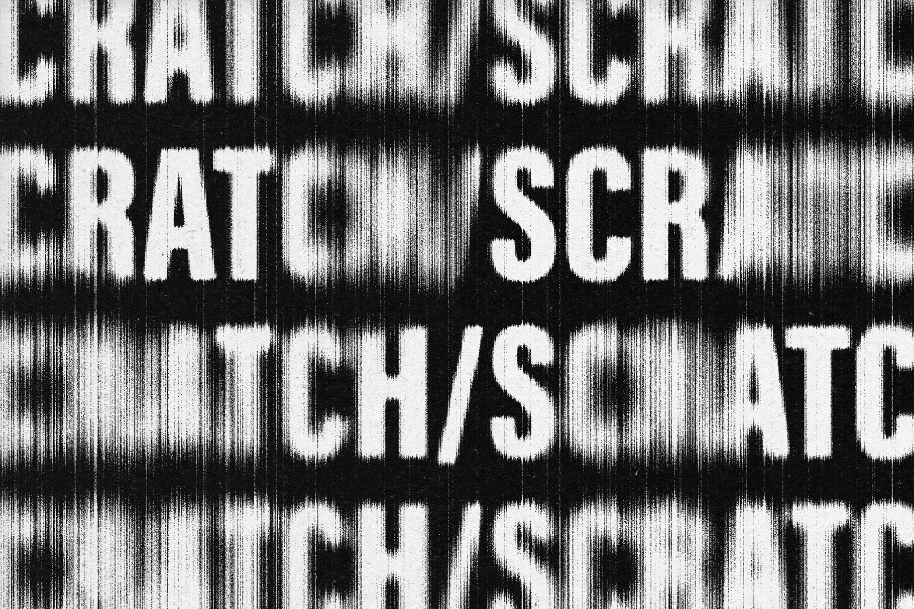 Smudge Noisy Text Effect